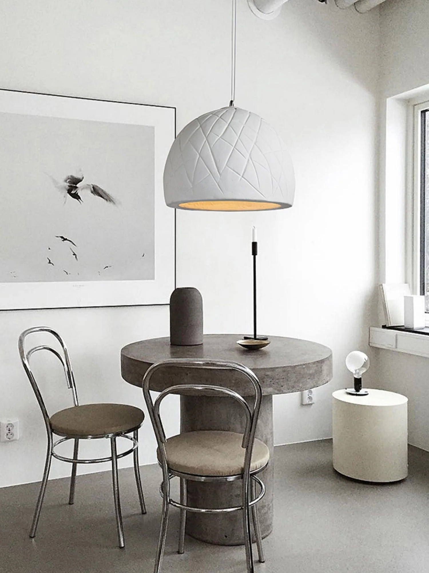Cashaor Nordic Art Wabi Plastic Pendant Light - Image 11