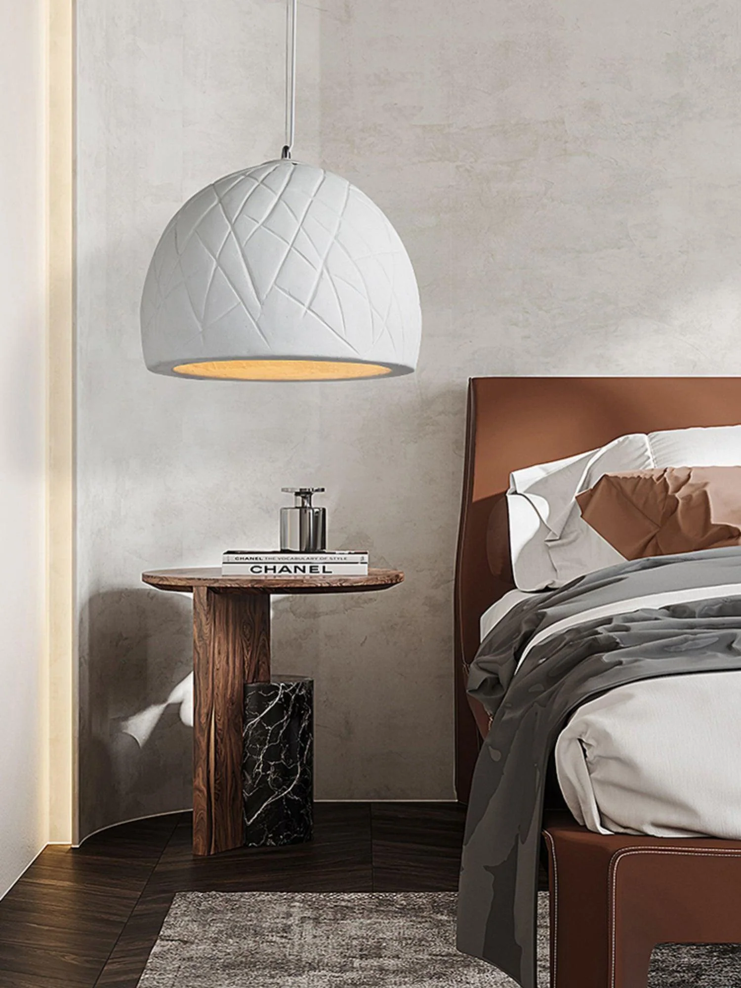 Cashaor Nordic Art Wabi Plastic Pendant Light - Image 12