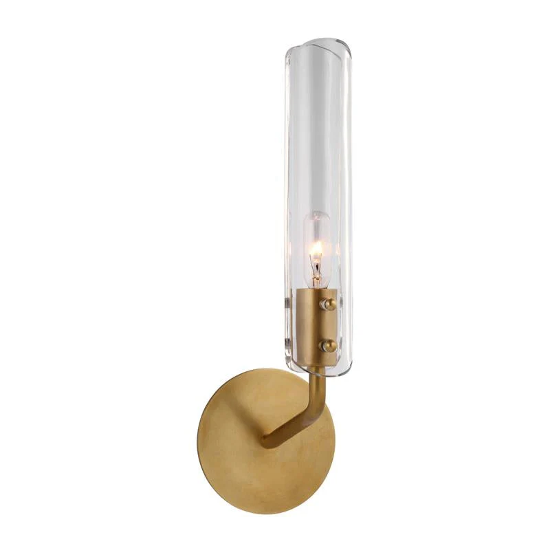 Casoria Contemporary Brass Wall Lamp - Image 13