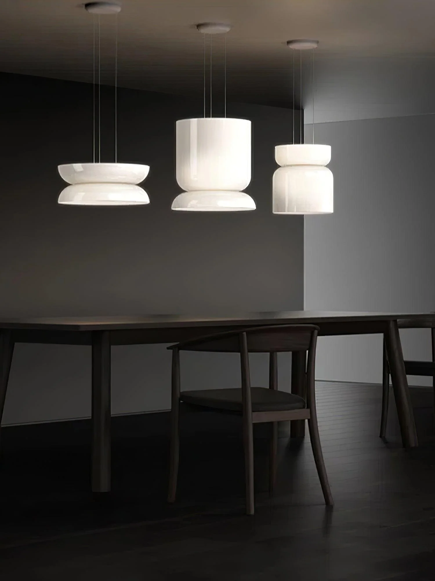 Casorion Modern Minimalist Led Glass Pendant Lamp - Image 3