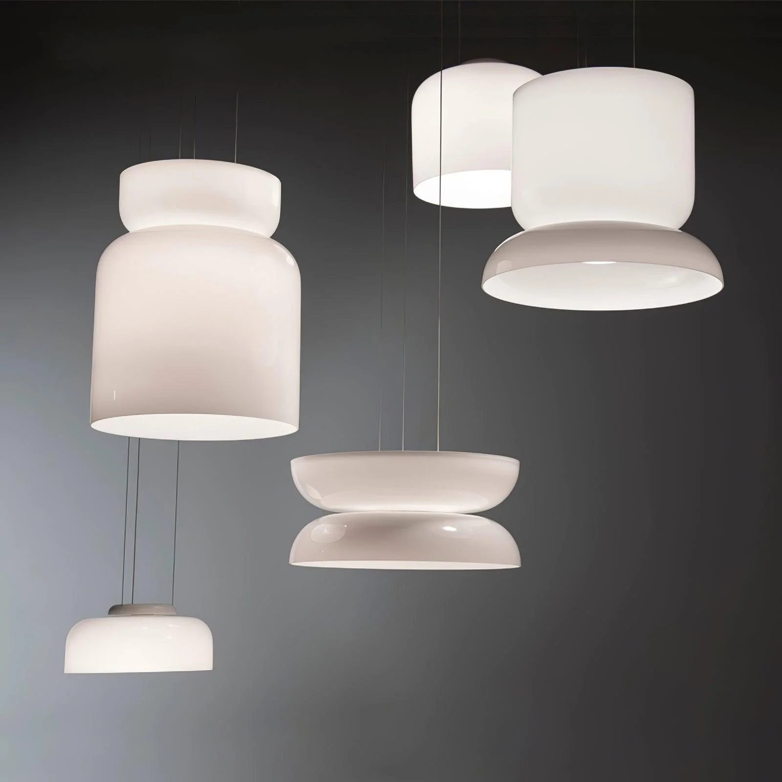 Casorion Modern Minimalist Led Glass Pendant Lamp - Image 32