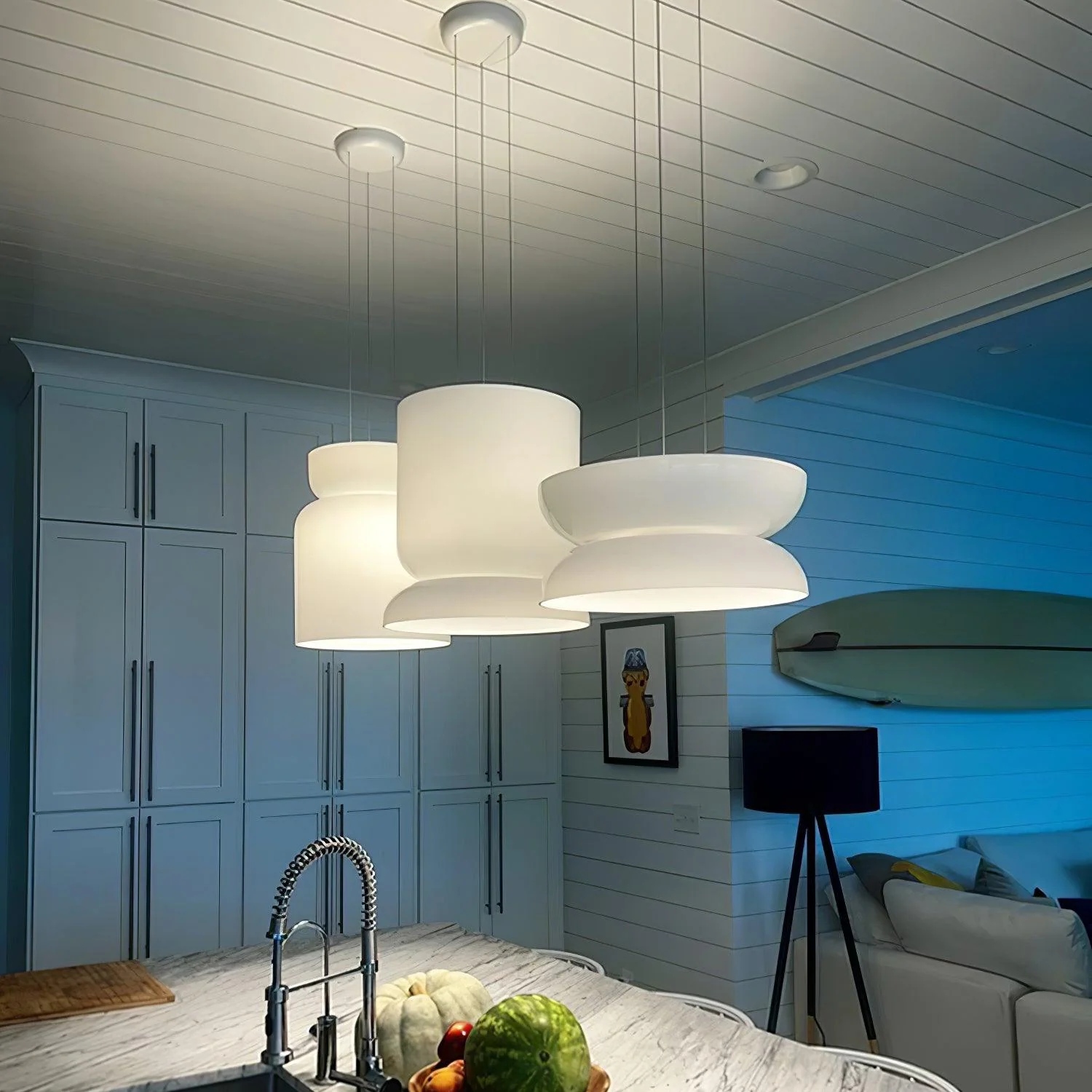 Casorion Modern Minimalist Led Glass Pendant Lamp - Image 37