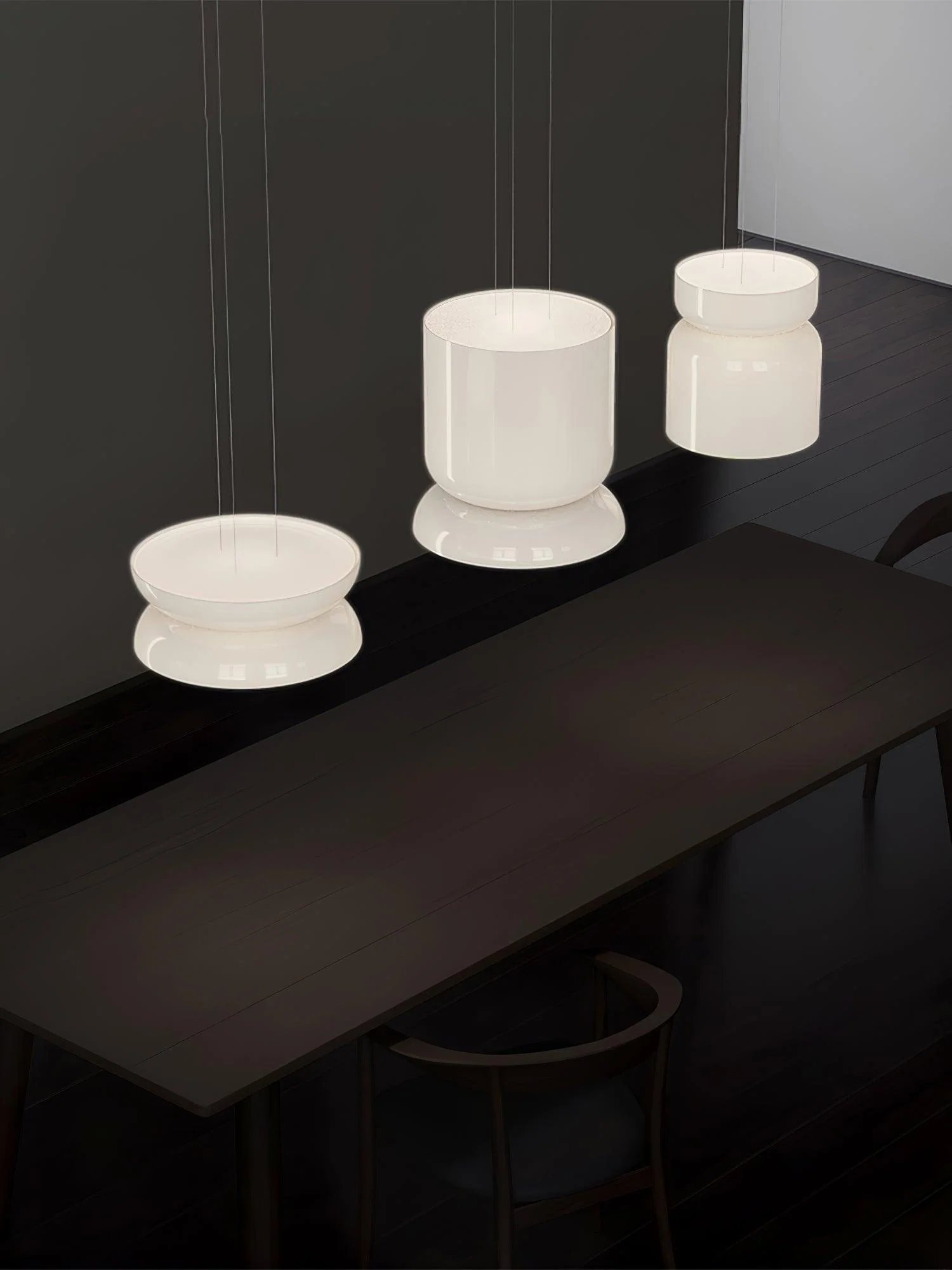Casorion Modern Minimalist Led Glass Pendant Lamp - Image 38