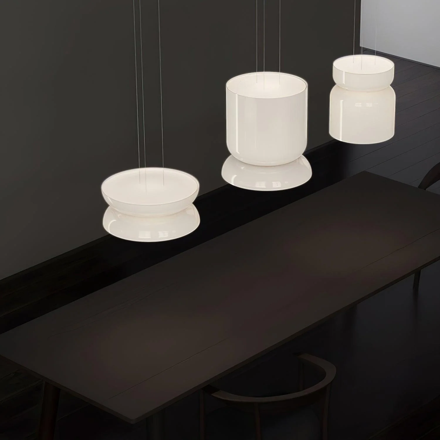Casorion Modern Minimalist Led Glass Pendant Lamp - Image 39