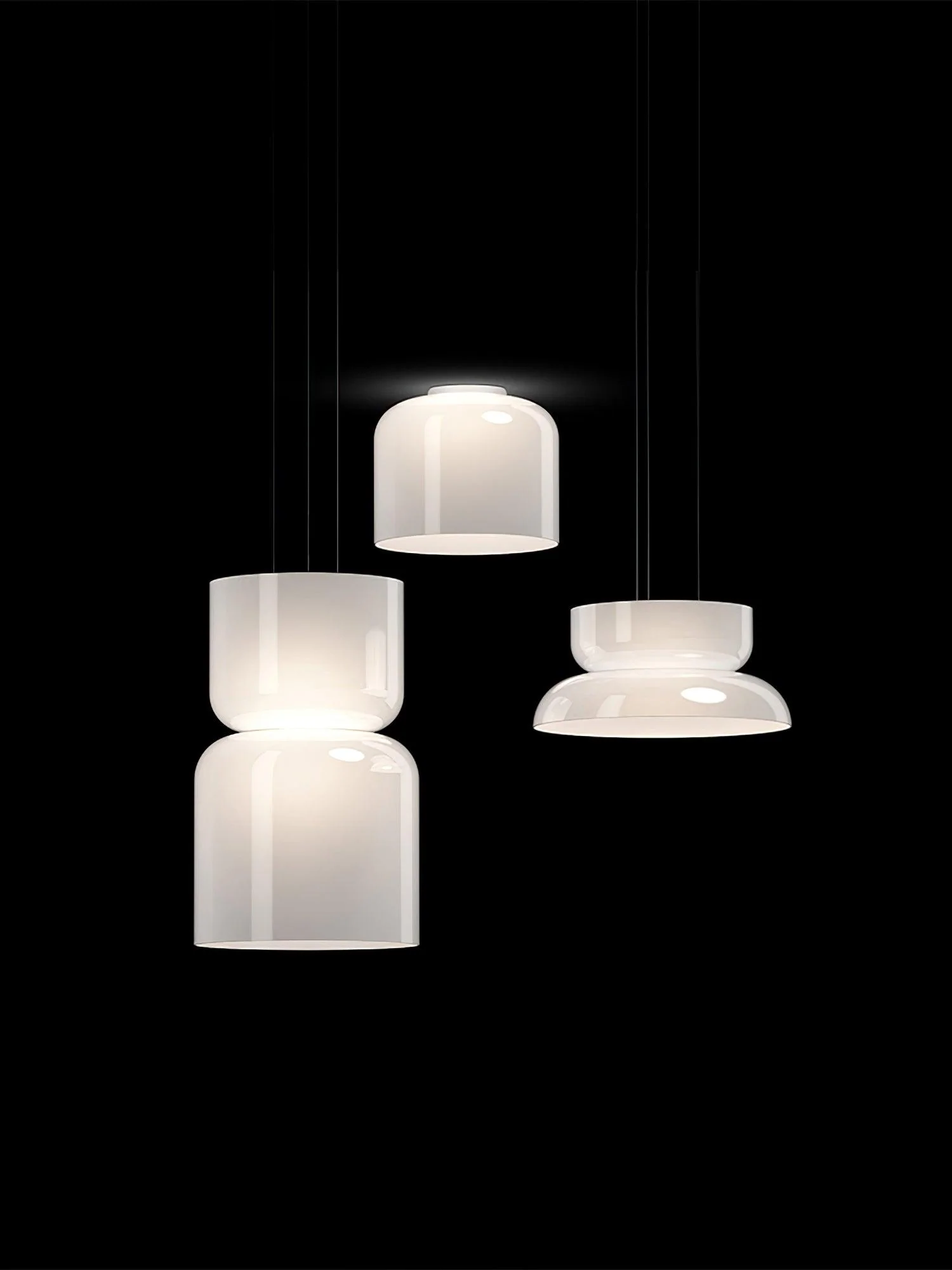 Casorion Modern Minimalist Led Glass Pendant Lamp - Image 41