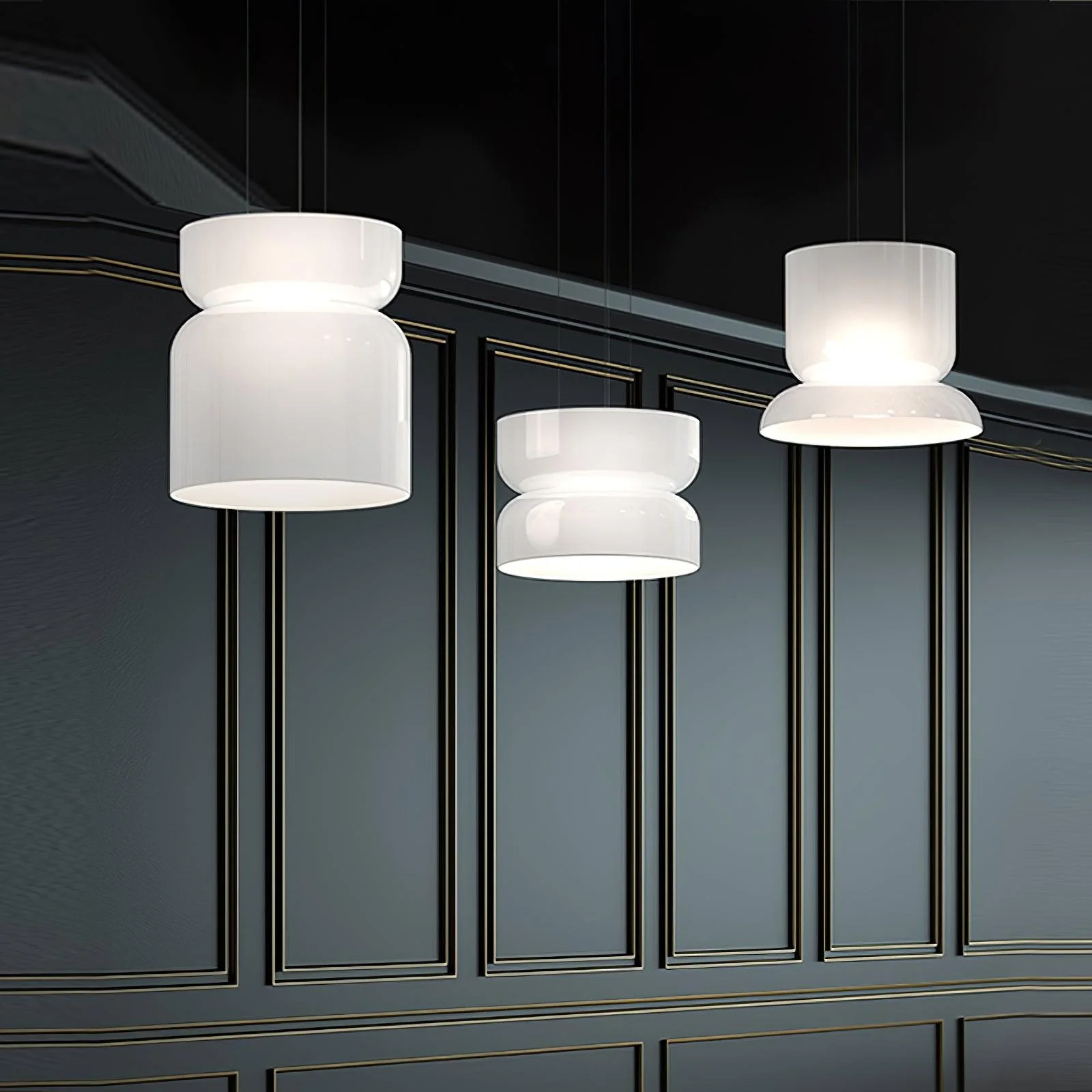 Casorion Modern Minimalist Led Glass Pendant Lamp - Image 5