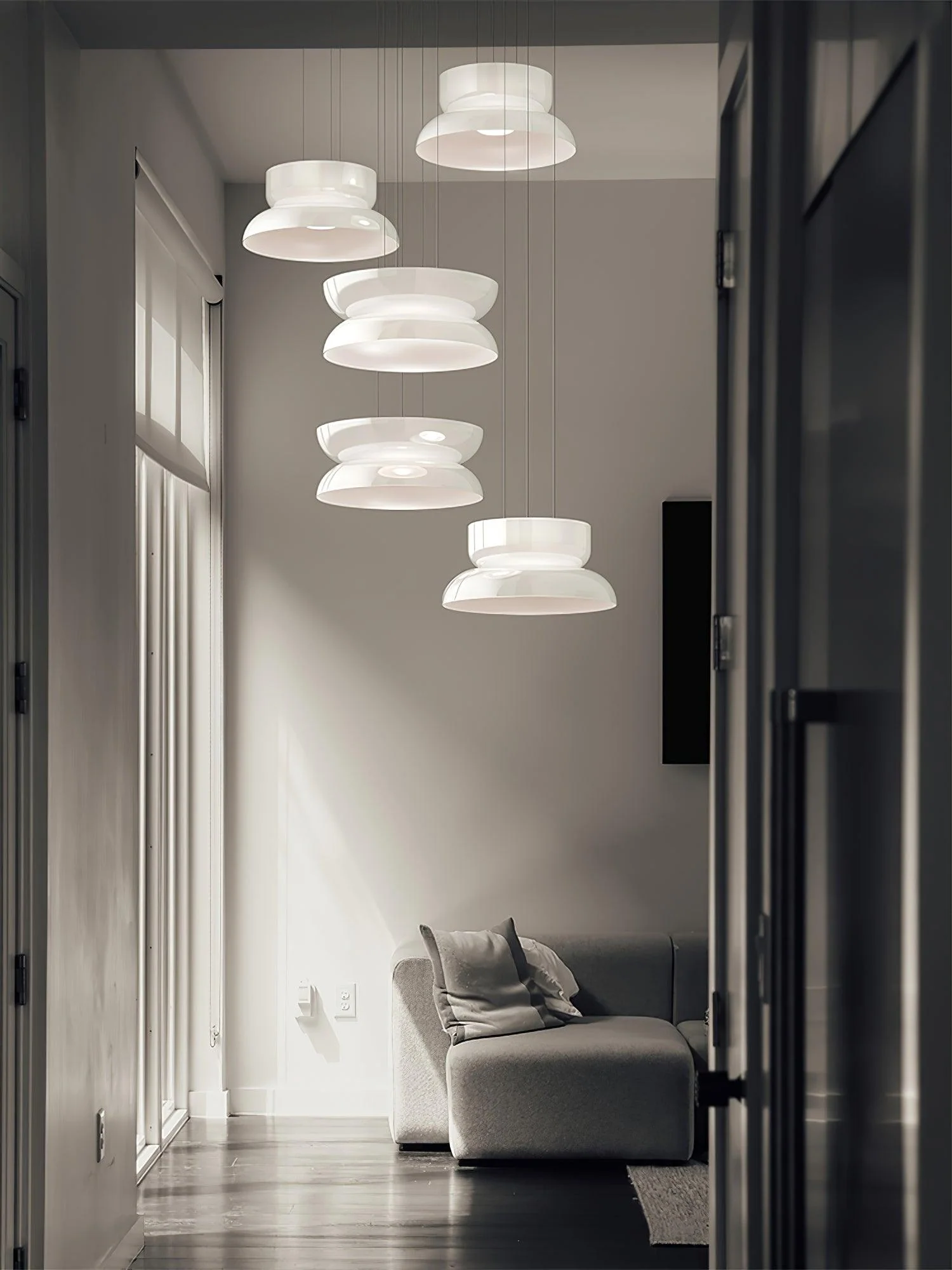 Casorion Modern Minimalist Led Glass Pendant Lamp - Image 6