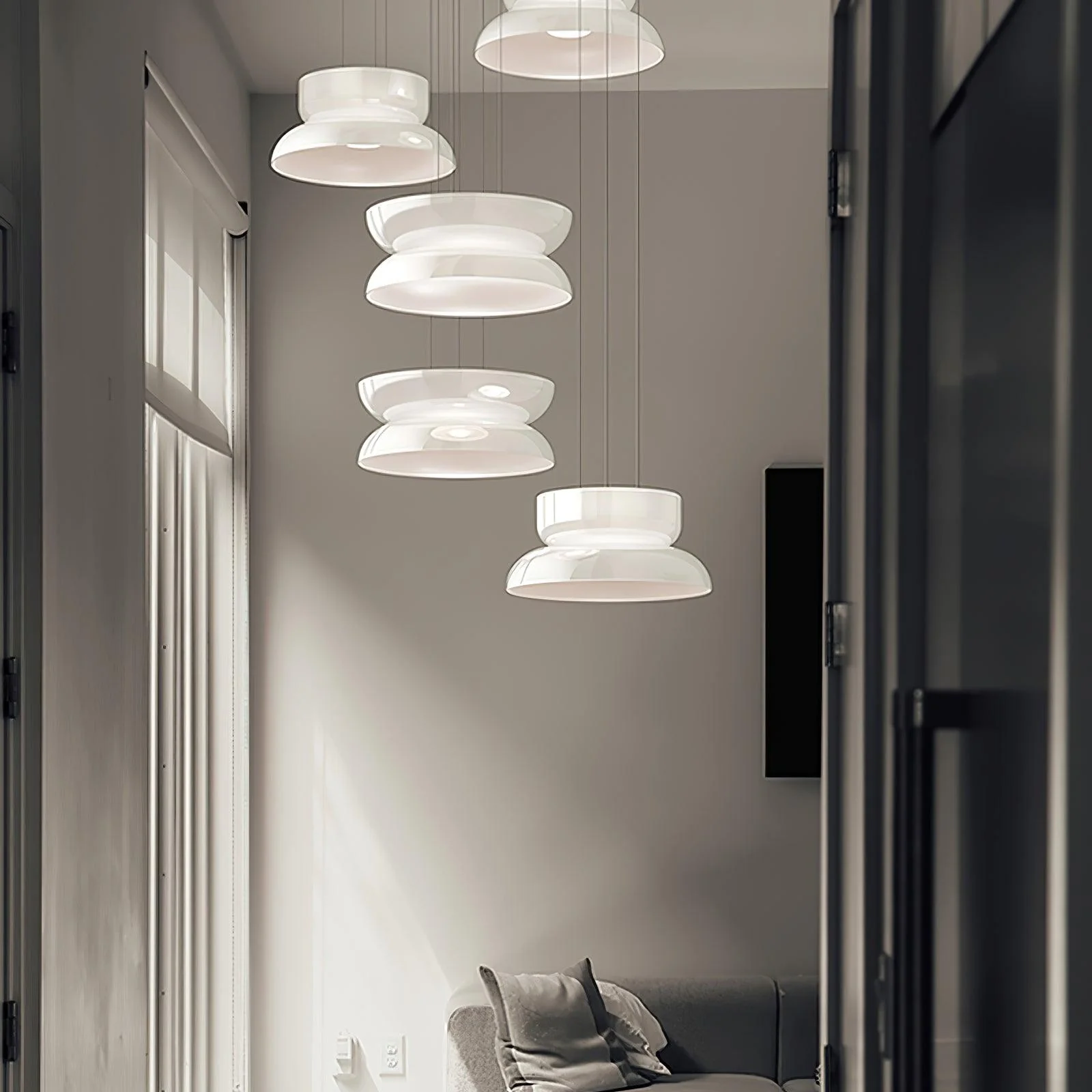 Casorion Modern Minimalist Led Glass Pendant Lamp - Image 7