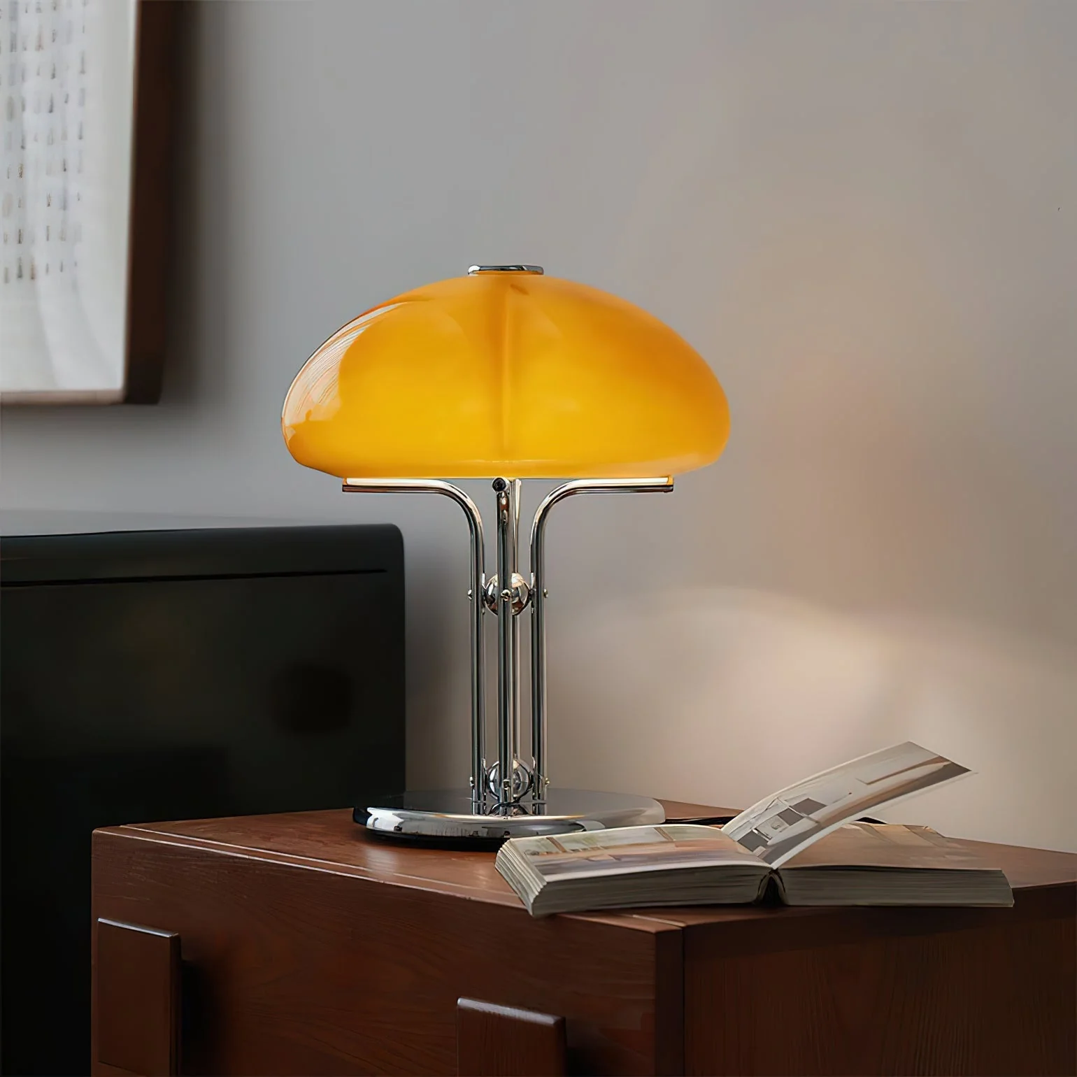 Cato Modern Glass Table Lamp - Image 4