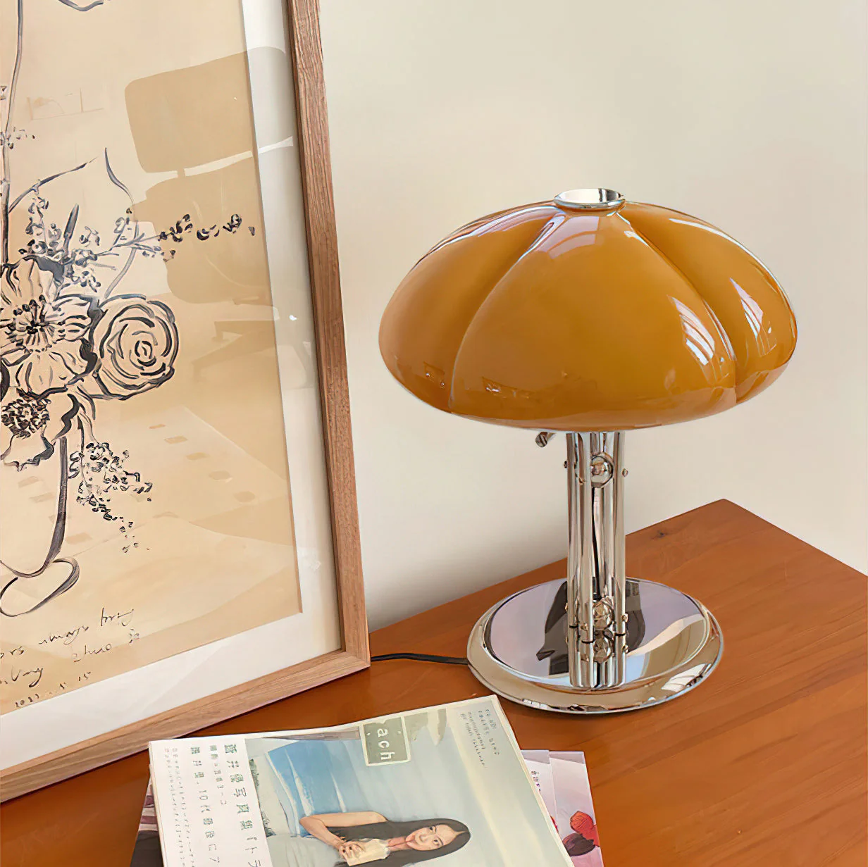 Cato Modern Glass Table Lamp - Image 7