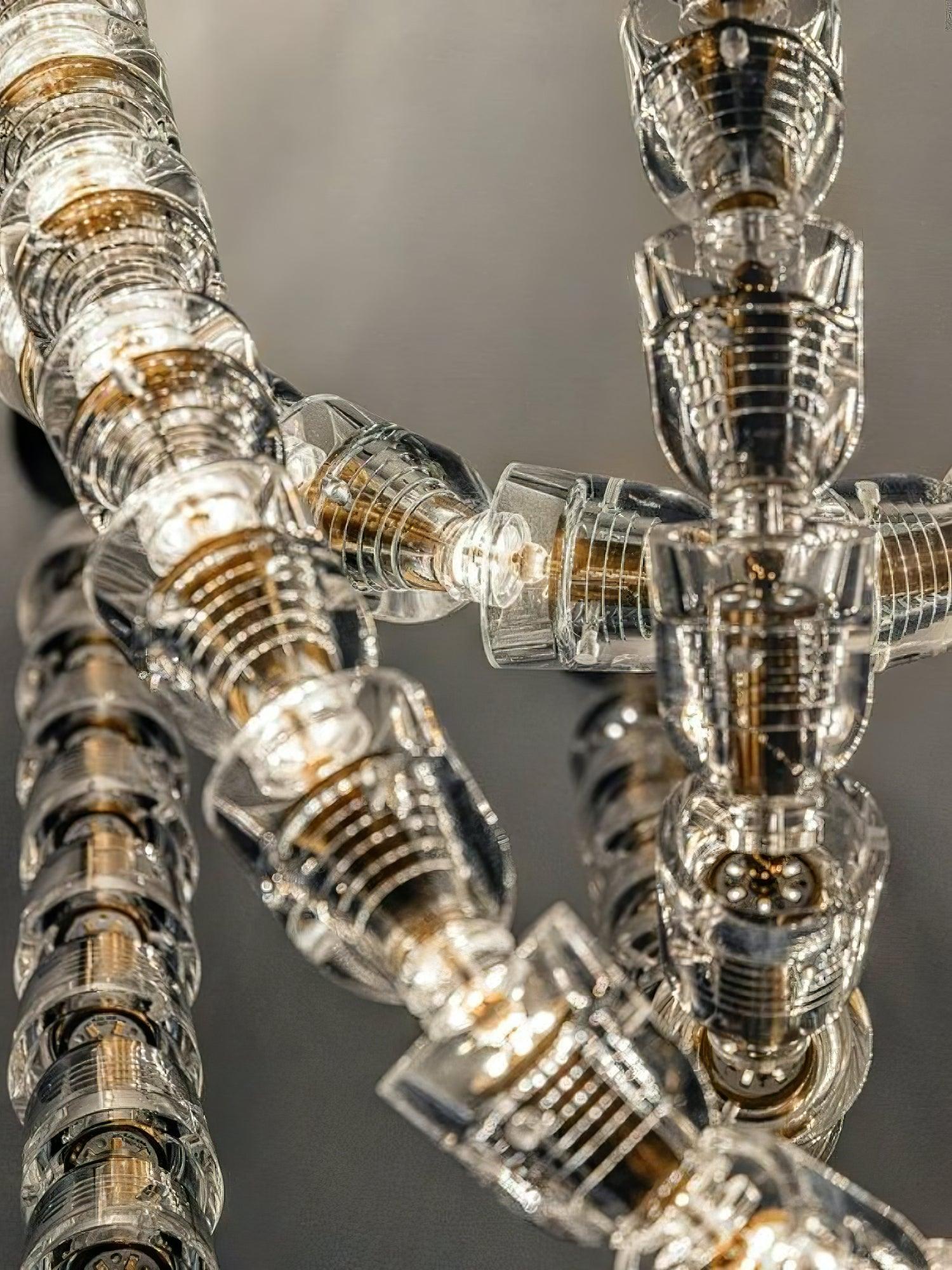 Cavenira Art Deco Crystal Chandelier - Image 11