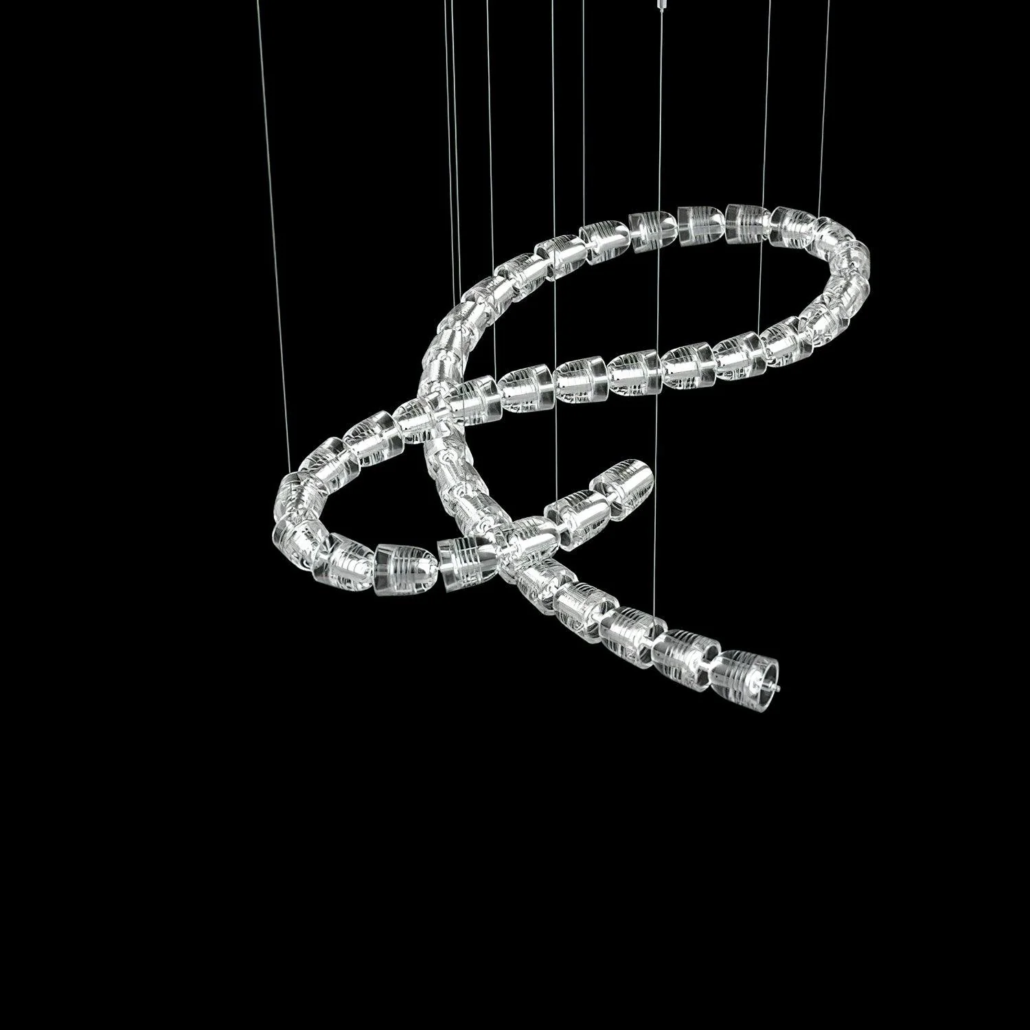 Cavenira Art Deco Crystal Chandelier - Image 3