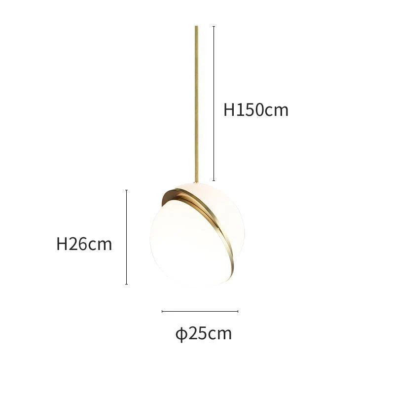 Cavira Pendant Minimalistic Glass Lamp - Image 7