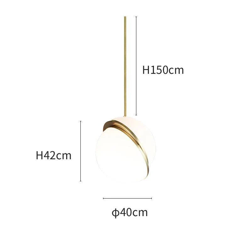Cavira Pendant Minimalistic Glass Lamp - Image 9
