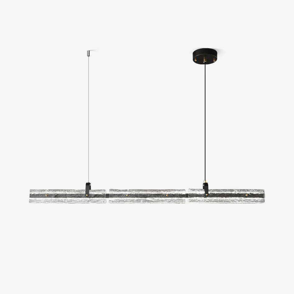 Cedorisra Luxury Ice Black Glass Pendant Lamp