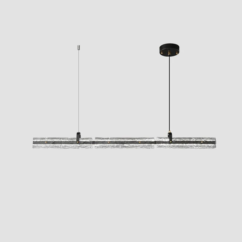Cedorisra Luxury Ice Black Glass Pendant Lamp - Image 12