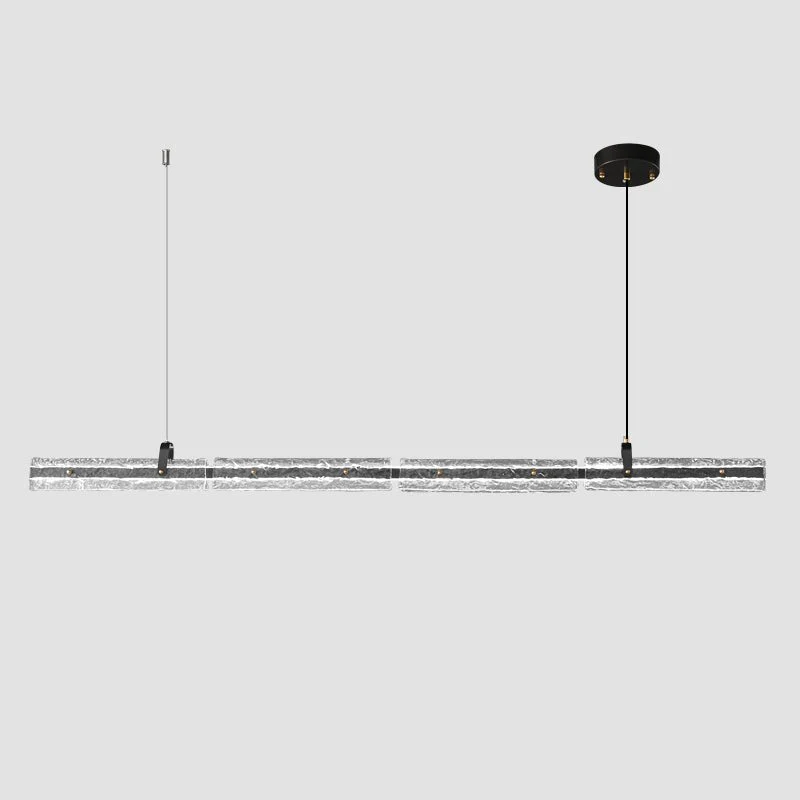 Cedorisra Luxury Ice Black Glass Pendant Lamp - Image 13