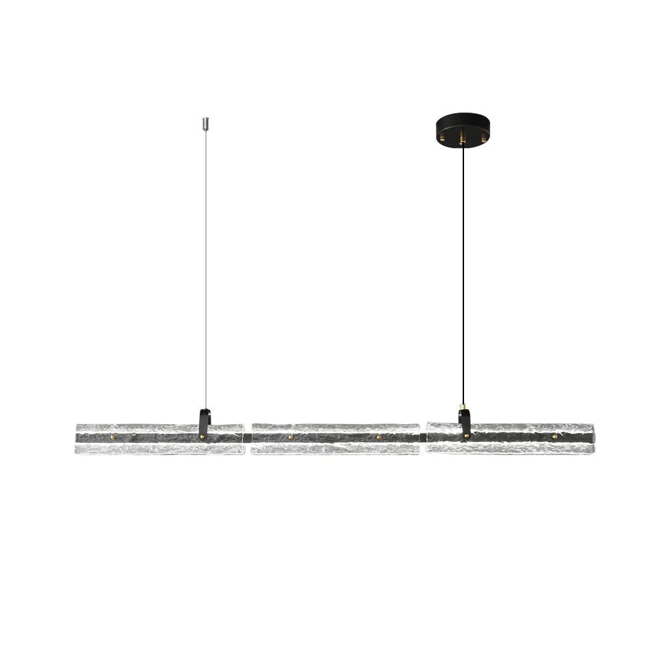 Cedorisra Luxury Ice Black Glass Pendant Lamp - Image 15