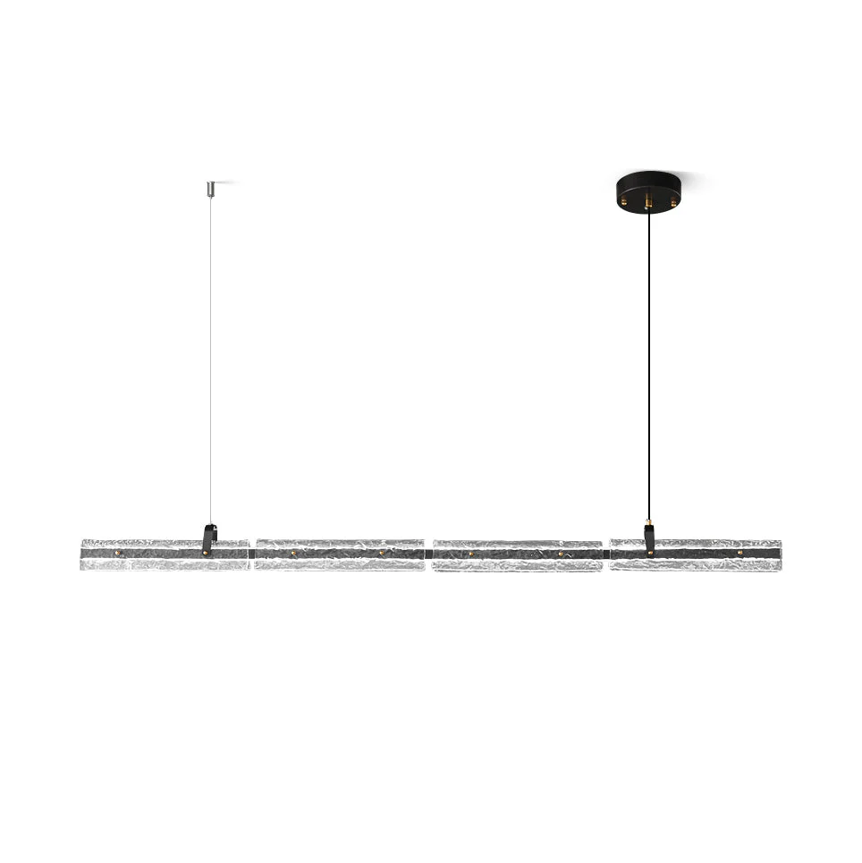 Cedorisra Luxury Ice Black Glass Pendant Lamp - Image 17