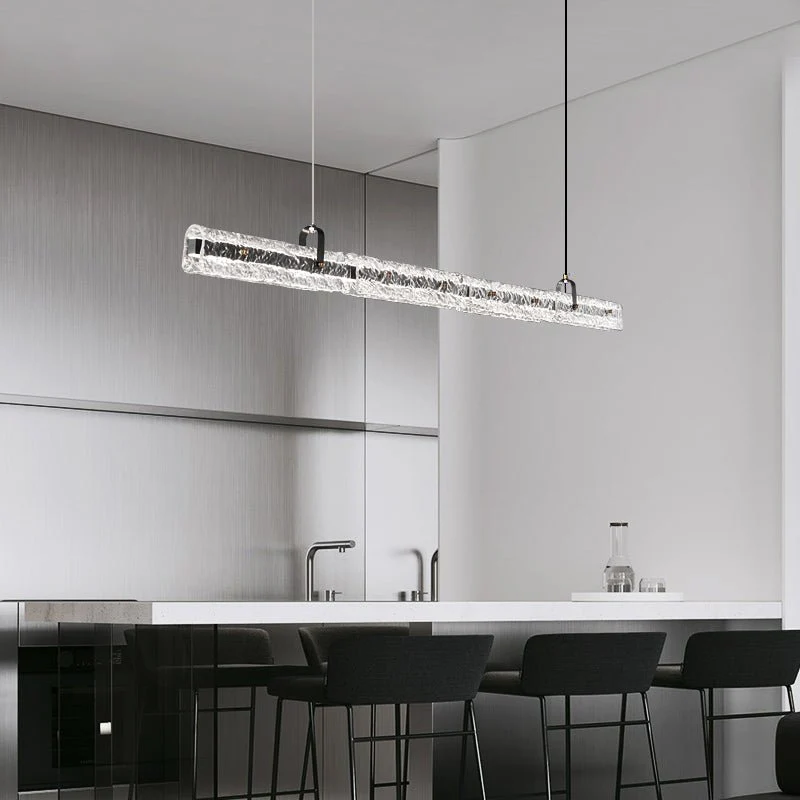 Cedorisra Luxury Ice Black Glass Pendant Lamp - Image 5