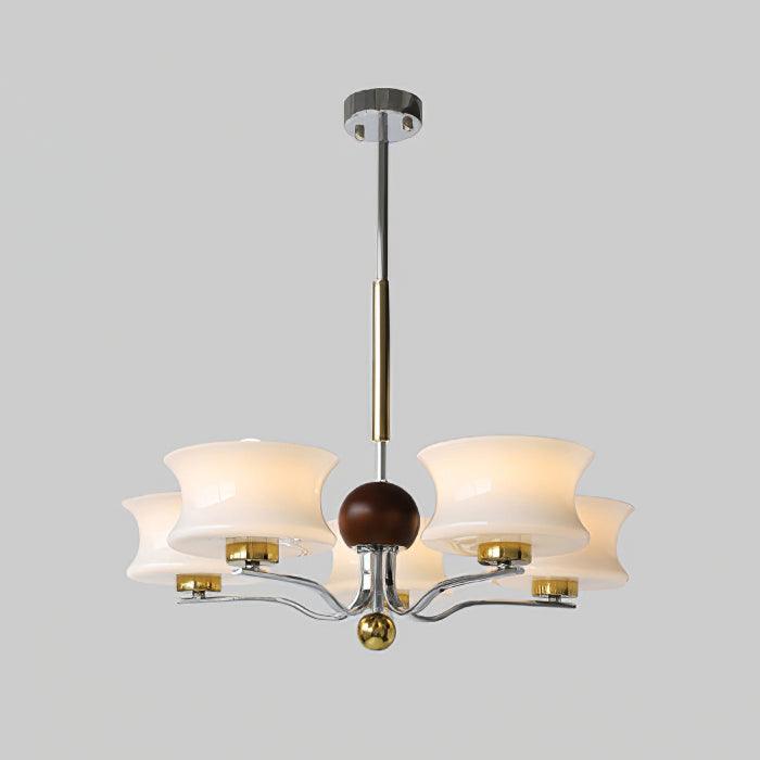 Celeste Elegant Glass Chandelier - Image 20