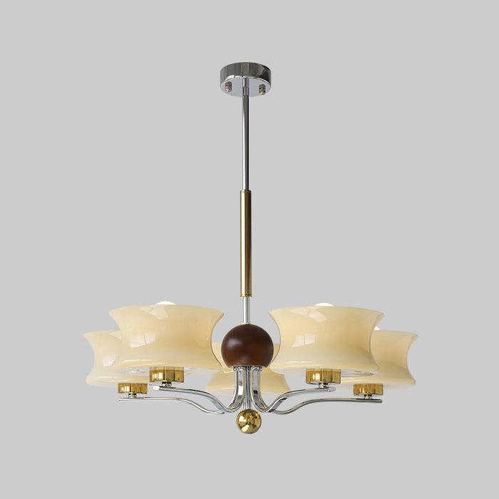 Celeste Elegant Glass Chandelier - Image 6