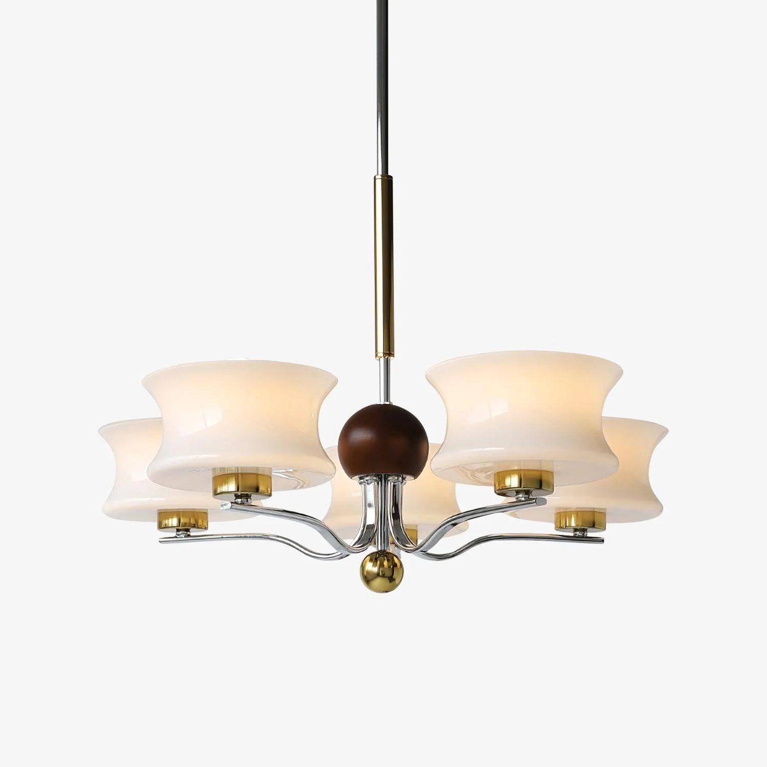 Celeste Elegant Glass Chandelier - Image 9