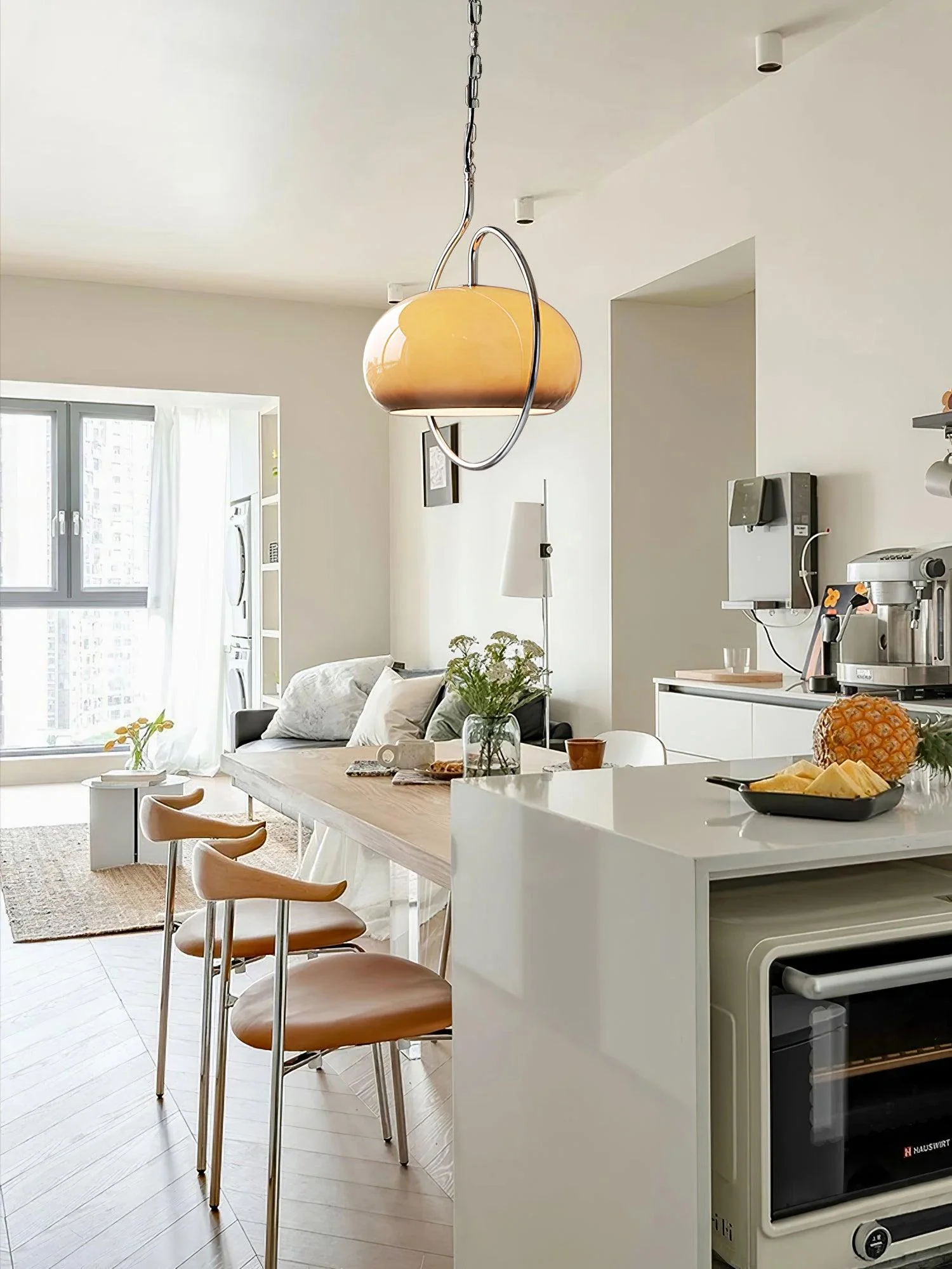 Celesticel Glass Retro Pendant Light - Image 11