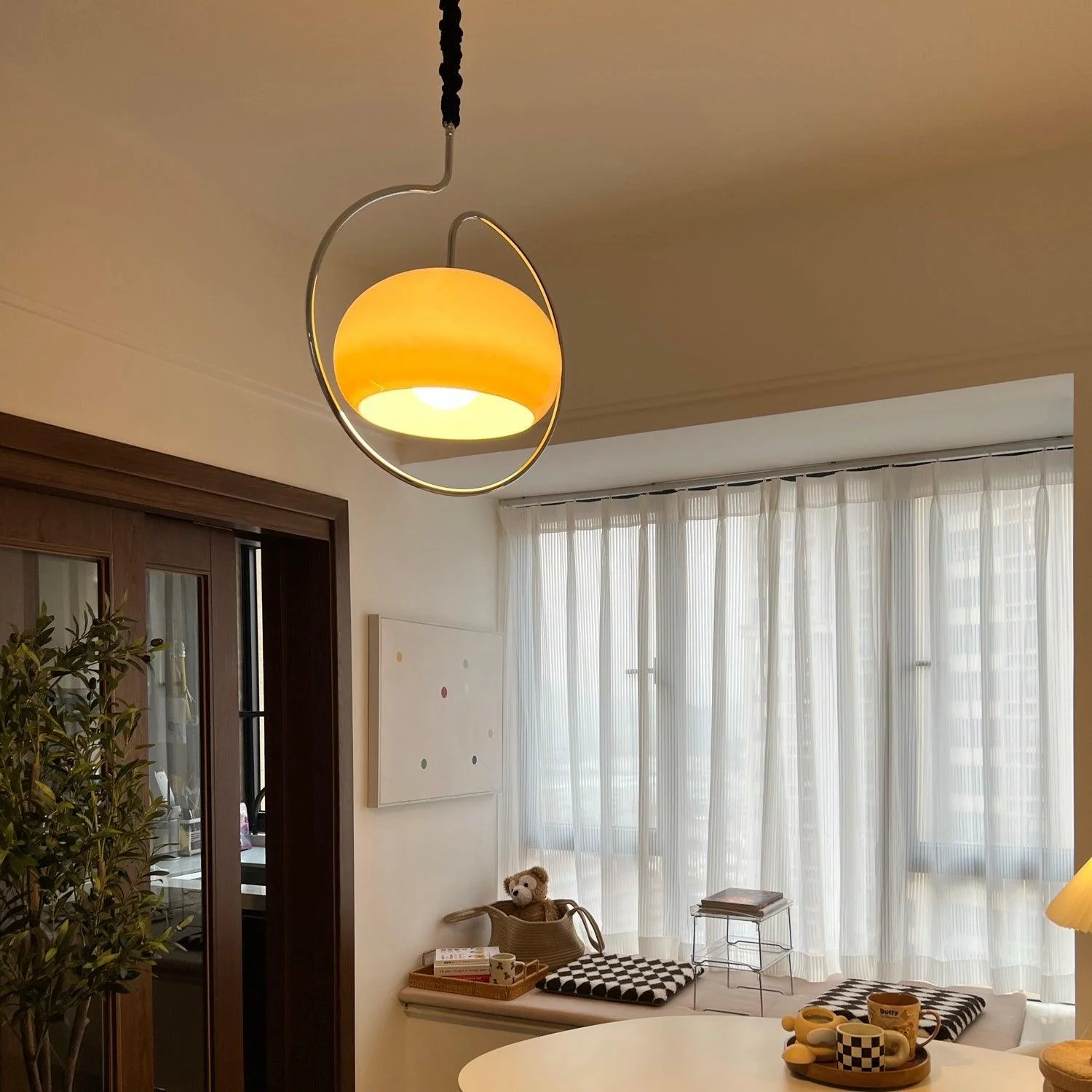Celesticel Glass Retro Pendant Light - Image 49