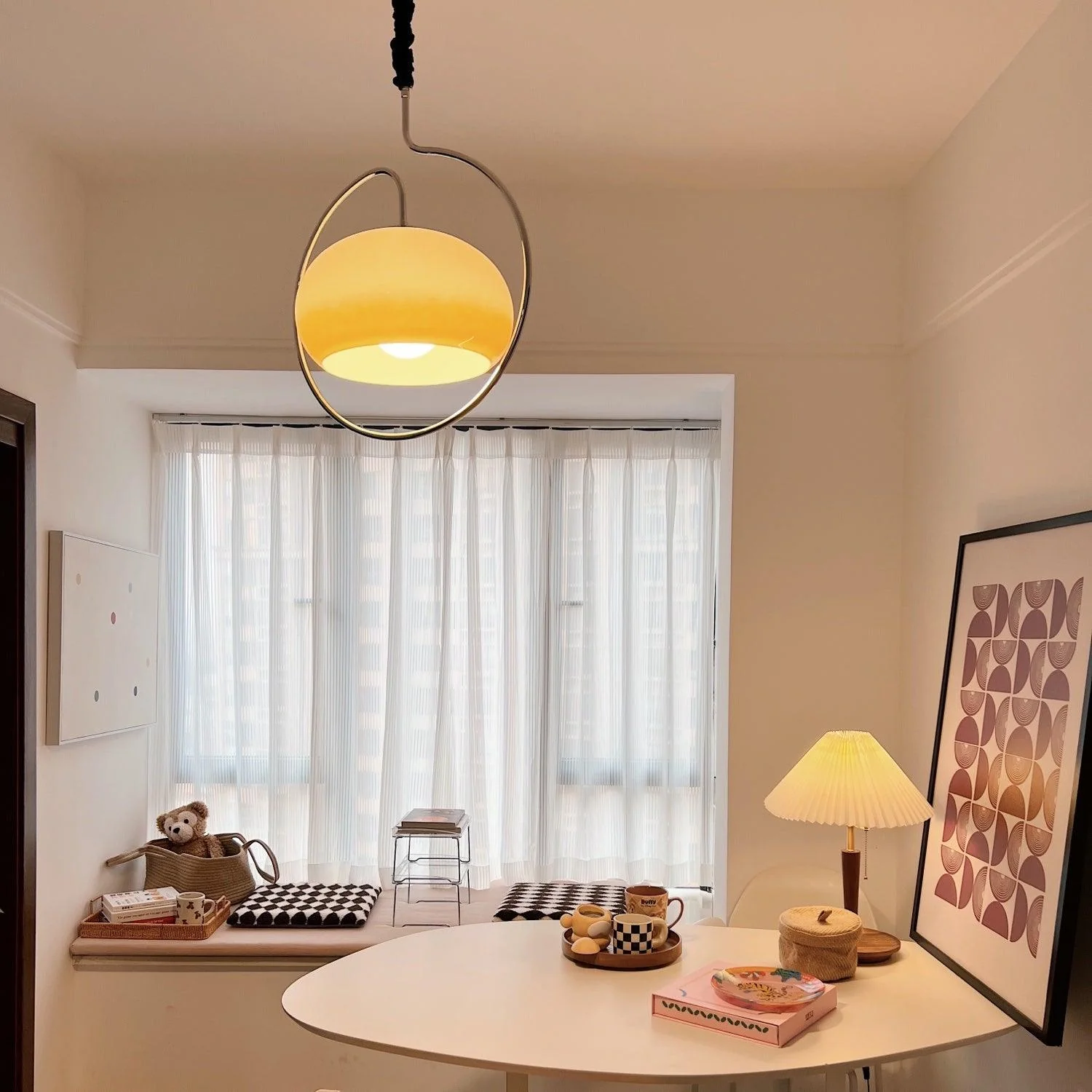 Celesticel Glass Retro Pendant Light - Image 53