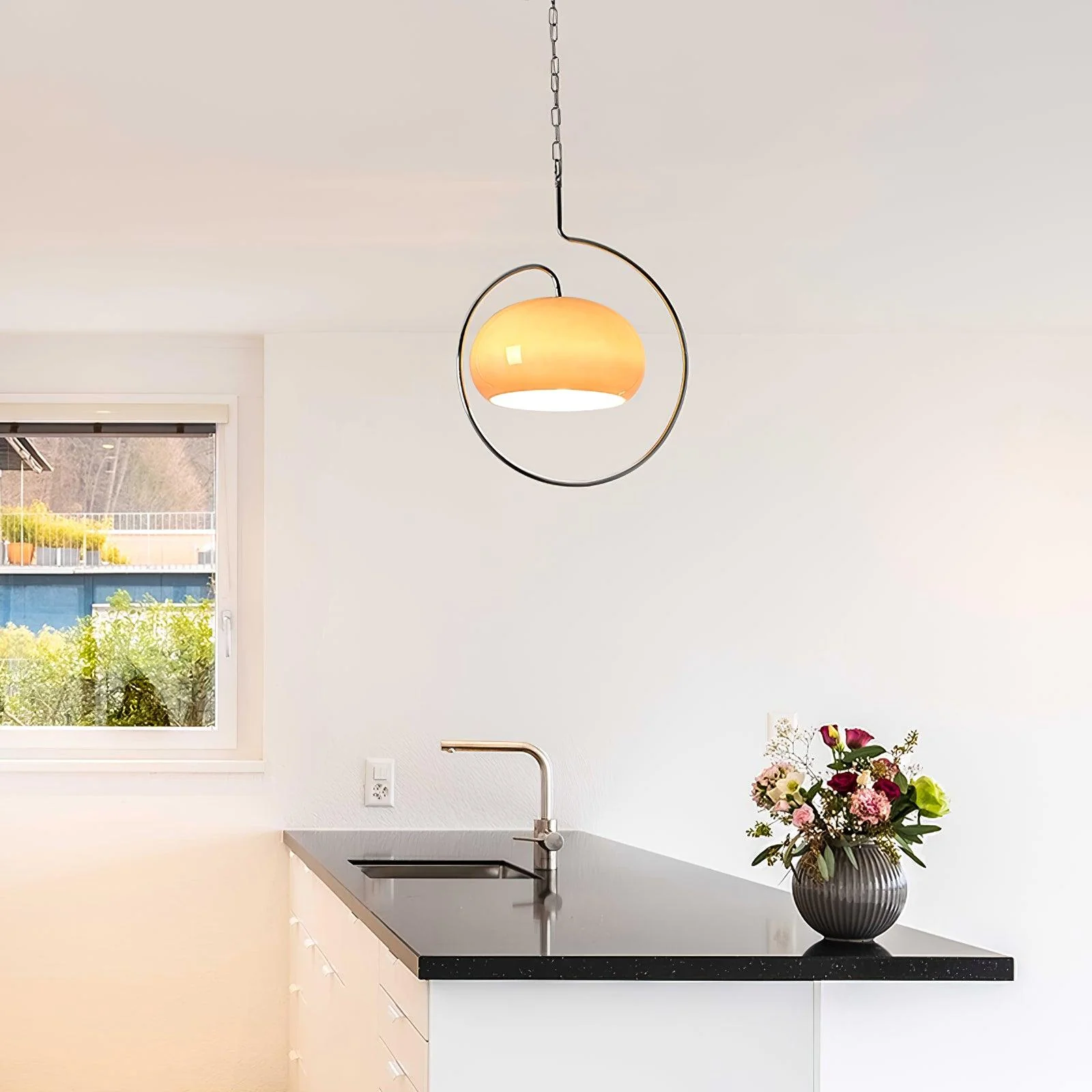Celesticel Glass Retro Pendant Light - Image 60