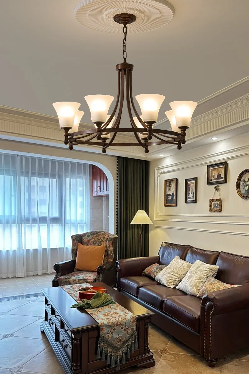 Celestine Traditional Elegance Vintage Glow Chandelier - Image 18
