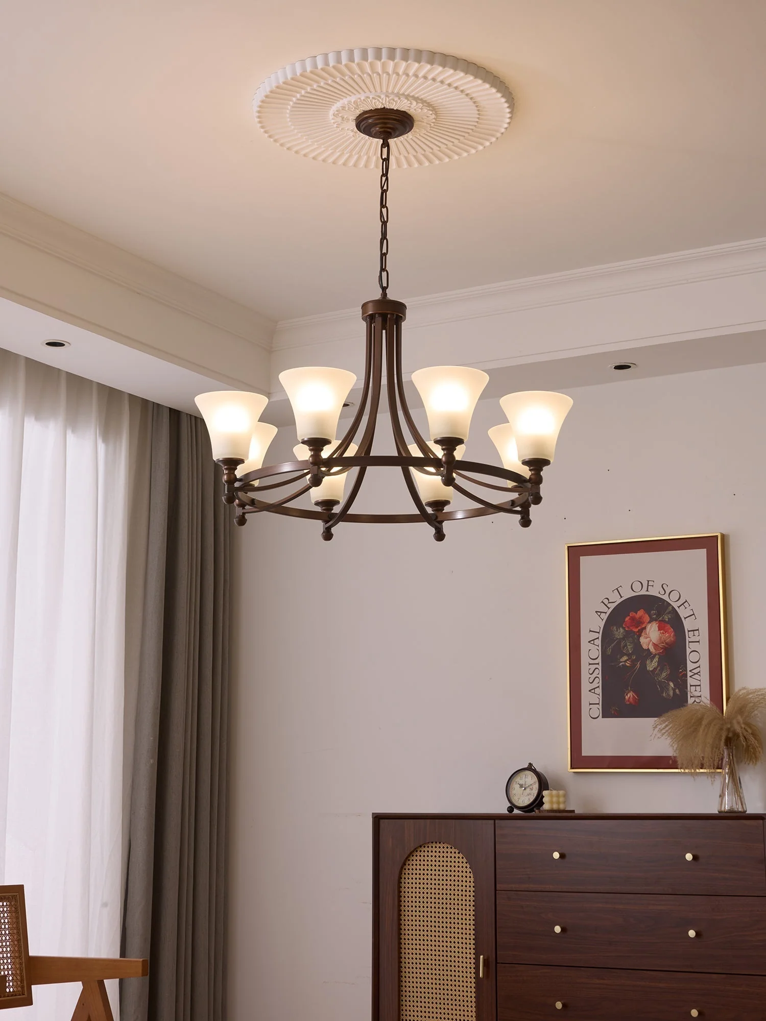 Celestine Traditional Elegance Vintage Glow Chandelier - Image 24