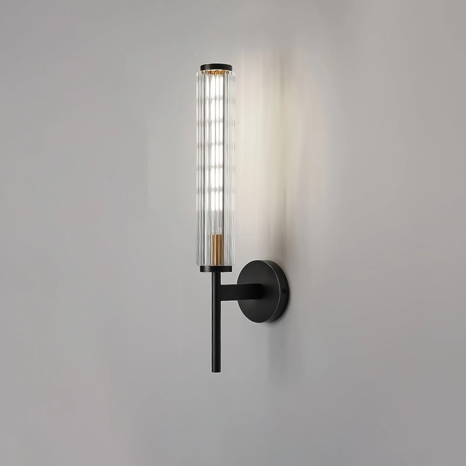 Cemaros Premium Linear Brass Glass Wall Light - Image 18