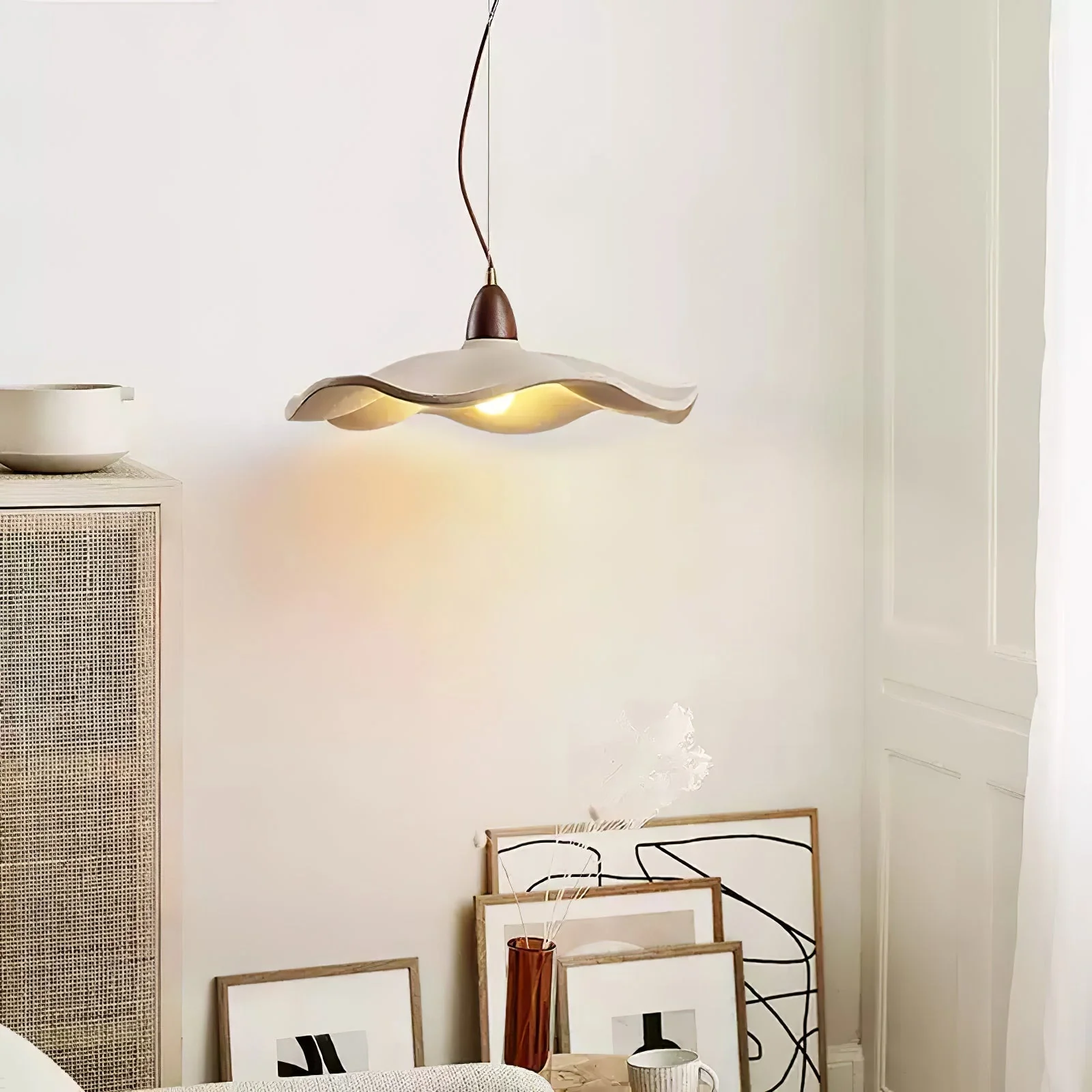 Siro Cement Wave Pendant Light - Image 12