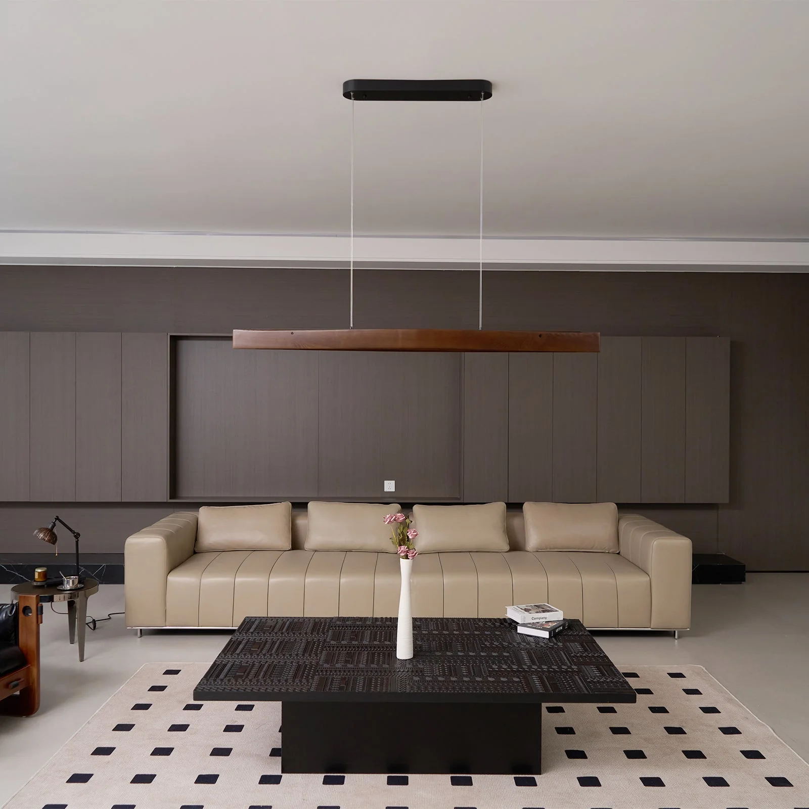 Cendara Wood Scandinavian Pendant Lamp - Image 27