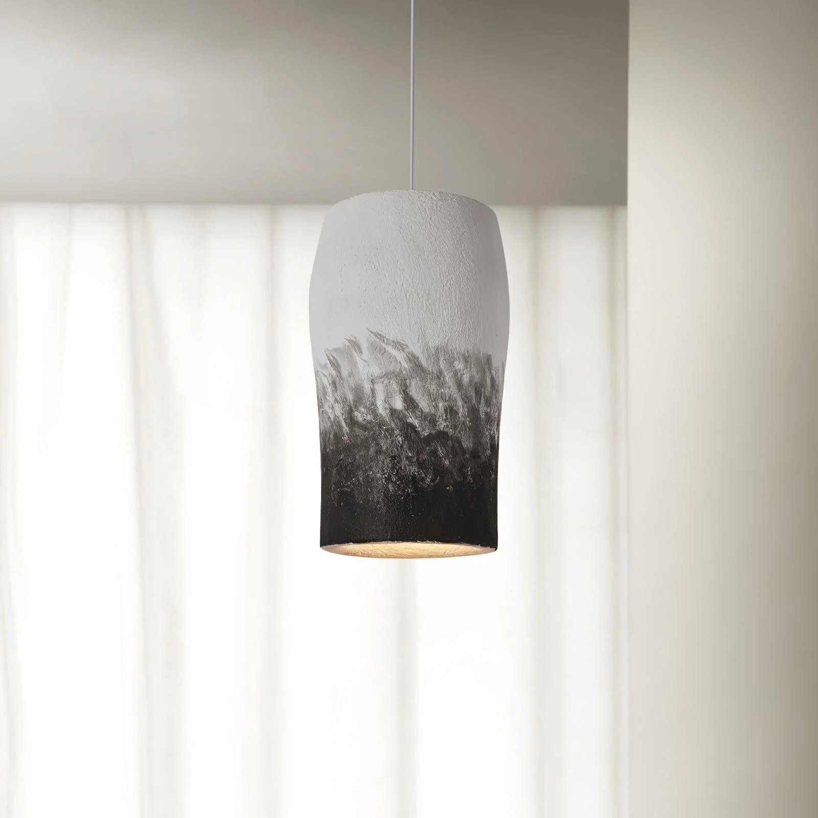 Ceraeion Modern Minimalist Crust Thin Pendant Lamp - Image 2