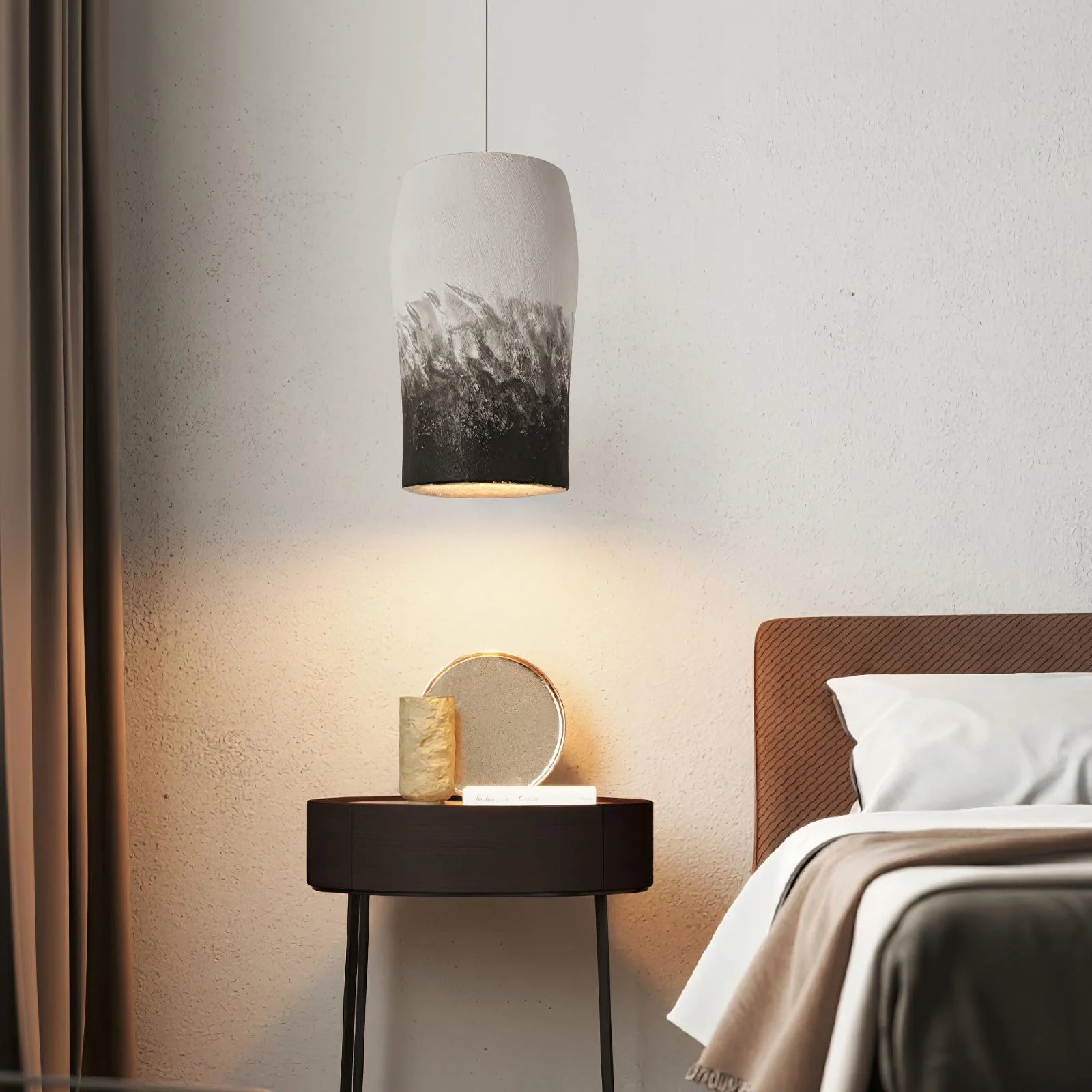 Ceraeion Modern Minimalist Crust Thin Pendant Lamp - Image 4