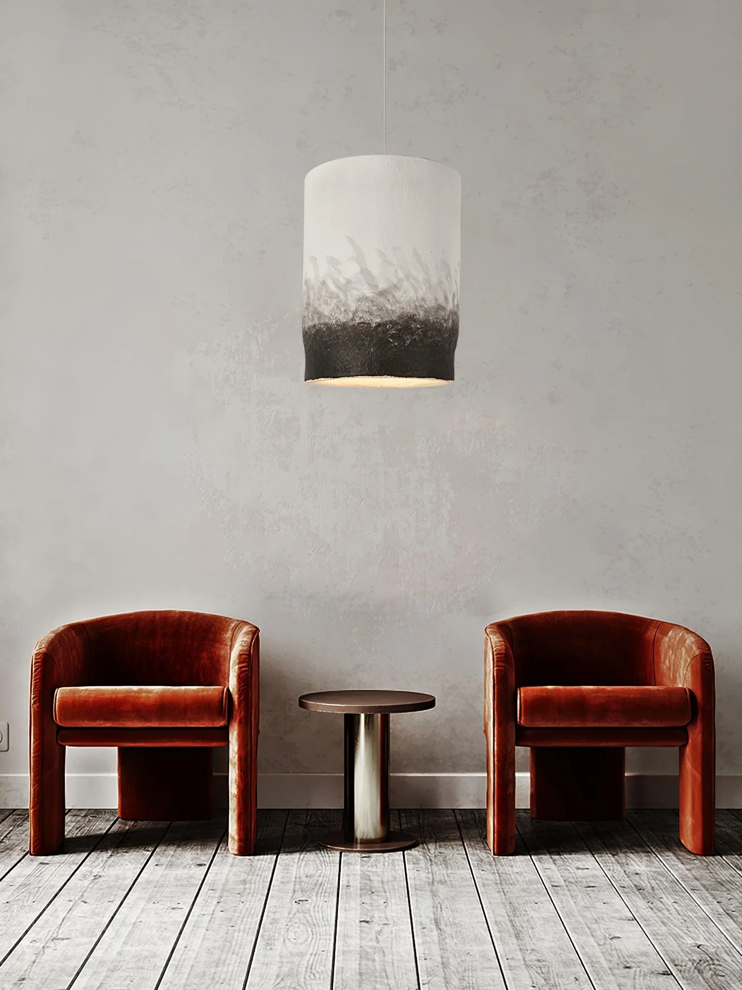 Ceraeion Modern Minimalist Crust Thin Pendant Lamp - Image 9