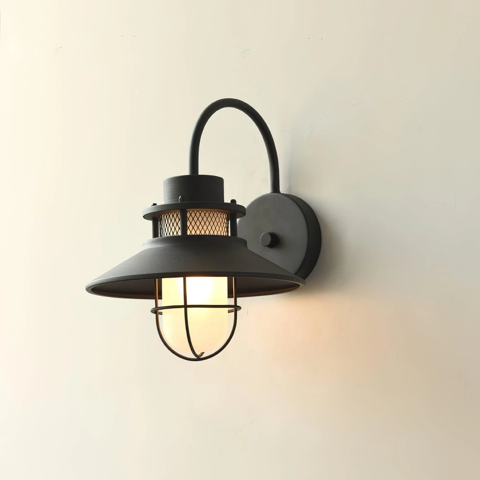 Ceraeion Unique Vintage Glass Outdoor Wall Lamp - Image 20