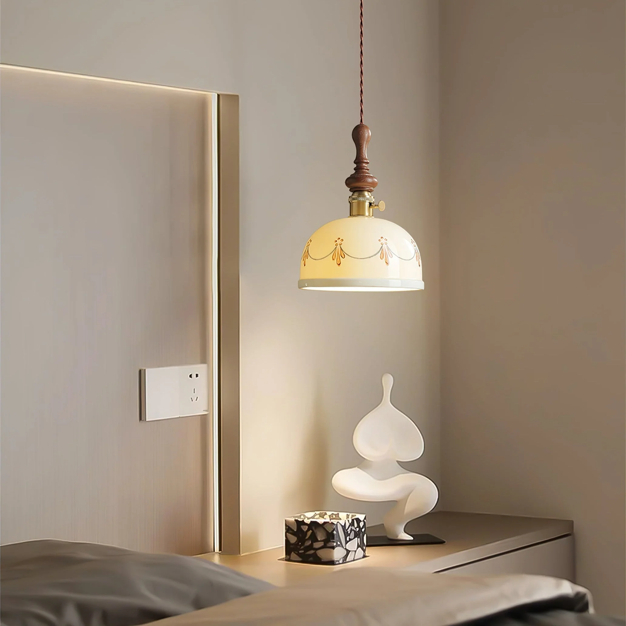 Ceraeyre Vintage Ceramic Pendant Light - Image 10