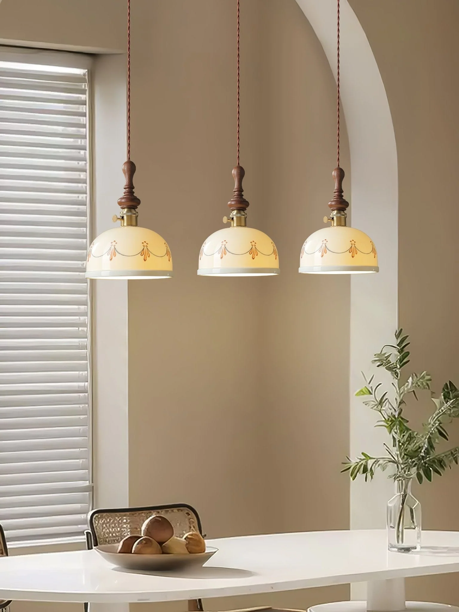 Ceraeyre Vintage Ceramic Pendant Light - Image 13