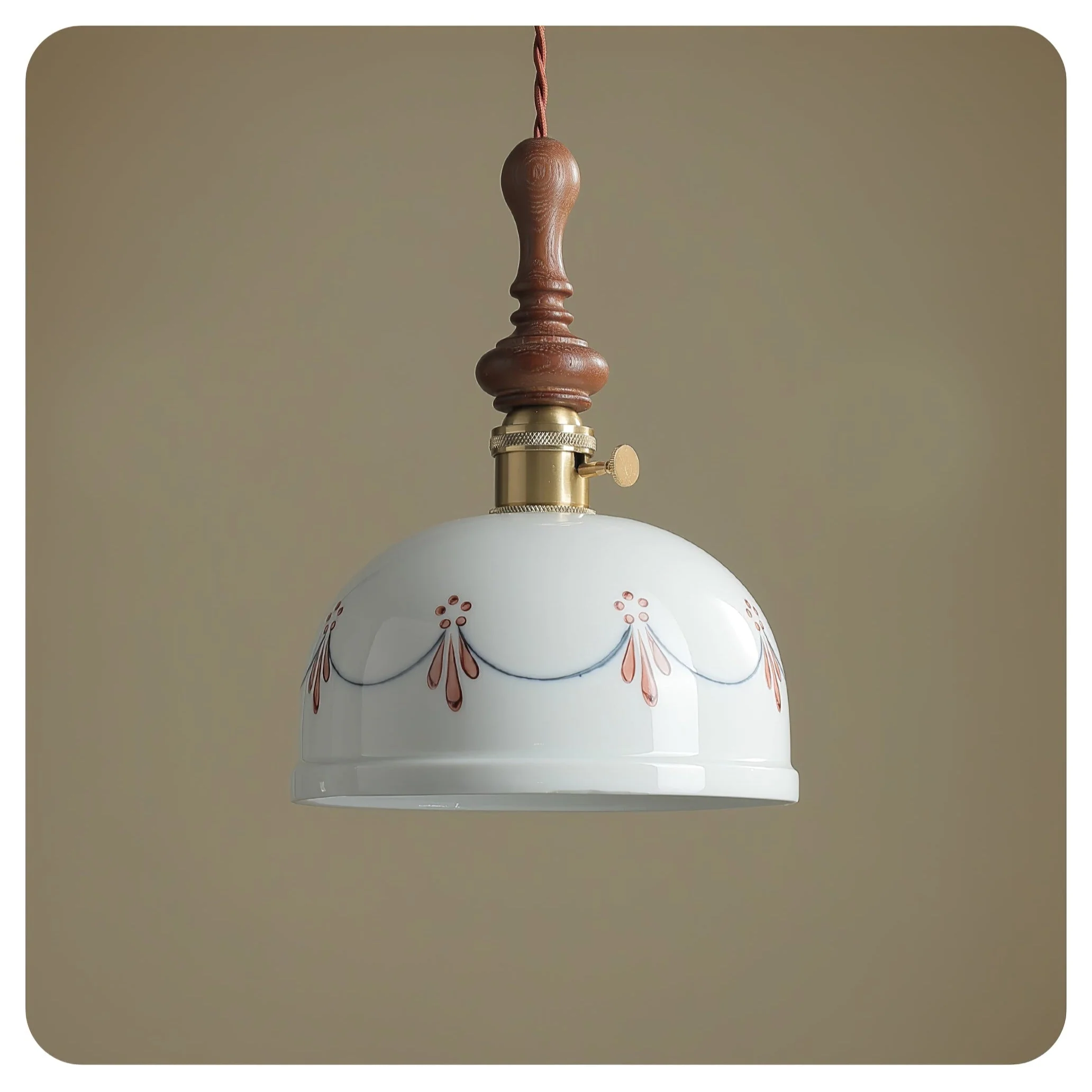 Ceraeyre Vintage Ceramic Pendant Light - Image 17