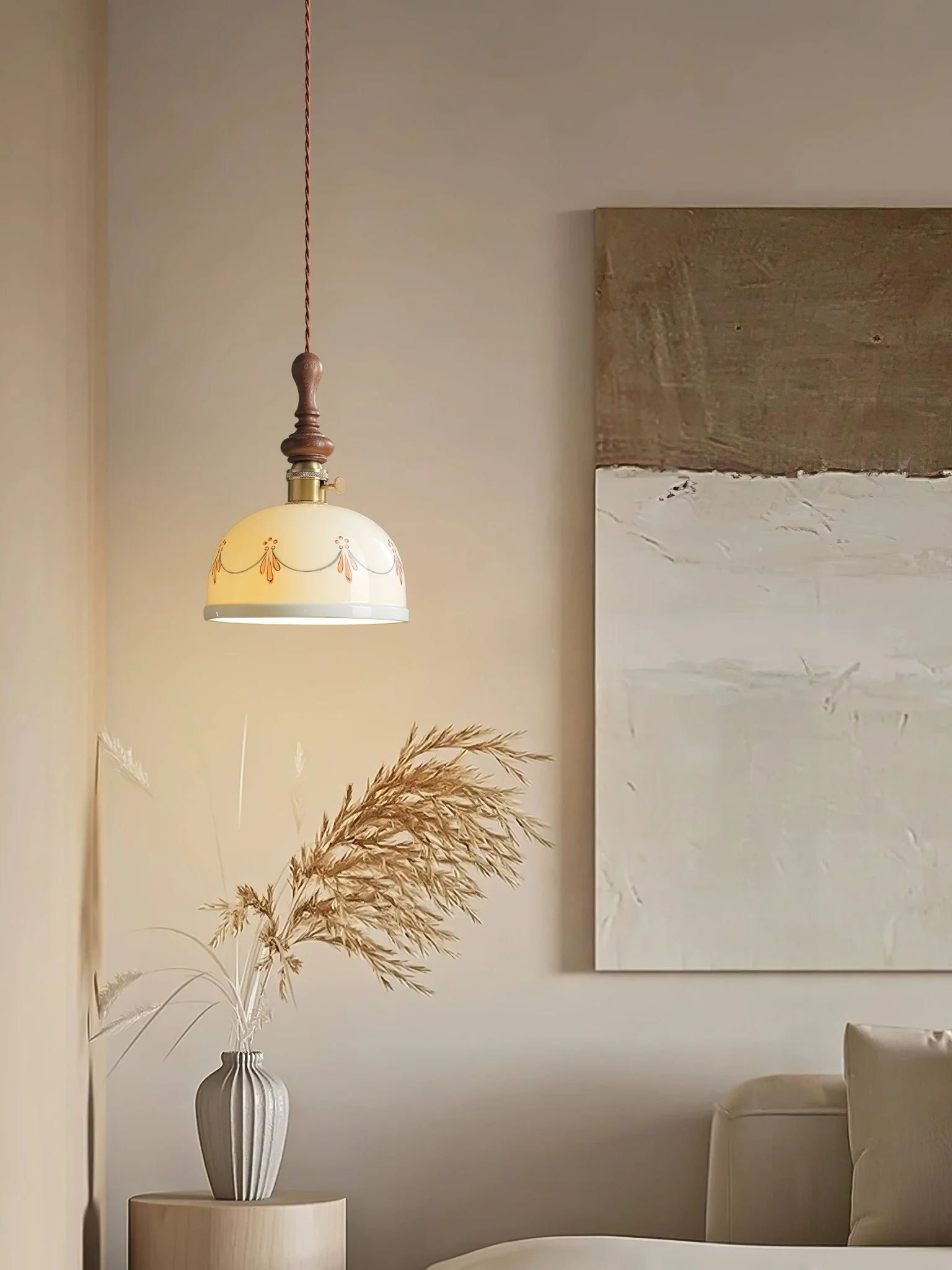 Ceraeyre Vintage Ceramic Pendant Light - Image 20