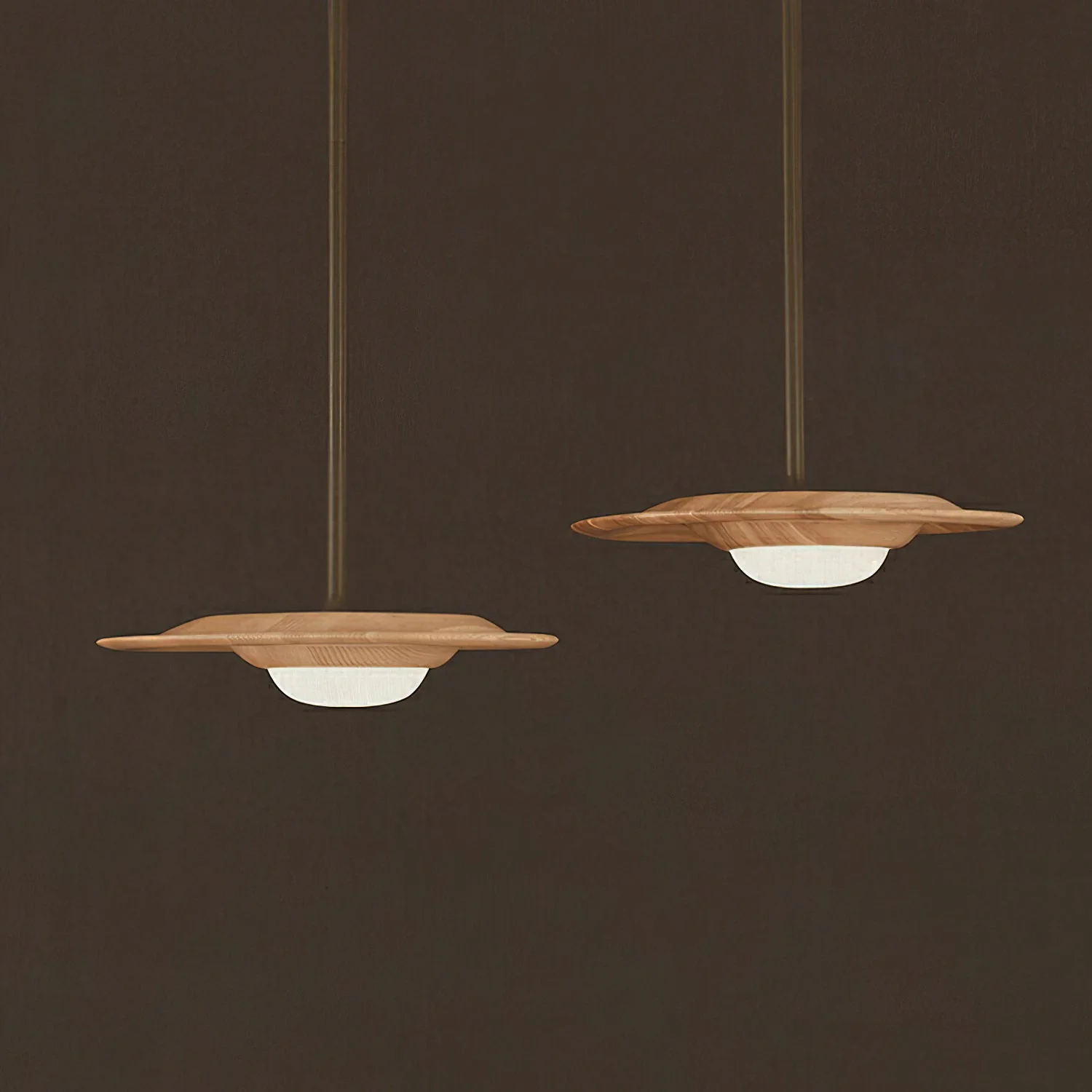 Cesilis Wood Pendant Light - Image 2