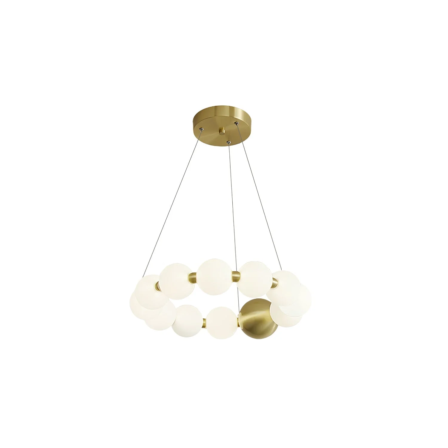 Cetalan Elegance Art Pearls Plastic Chandelier - Image 49