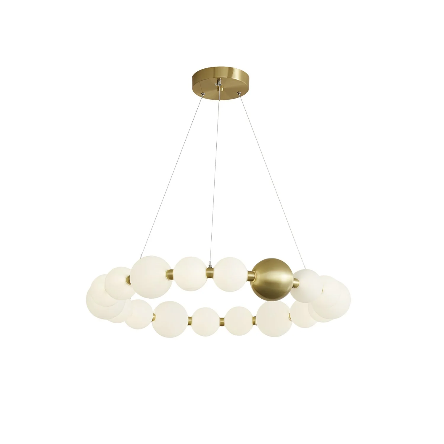 Cetalan Elegance Art Pearls Plastic Chandelier - Image 5