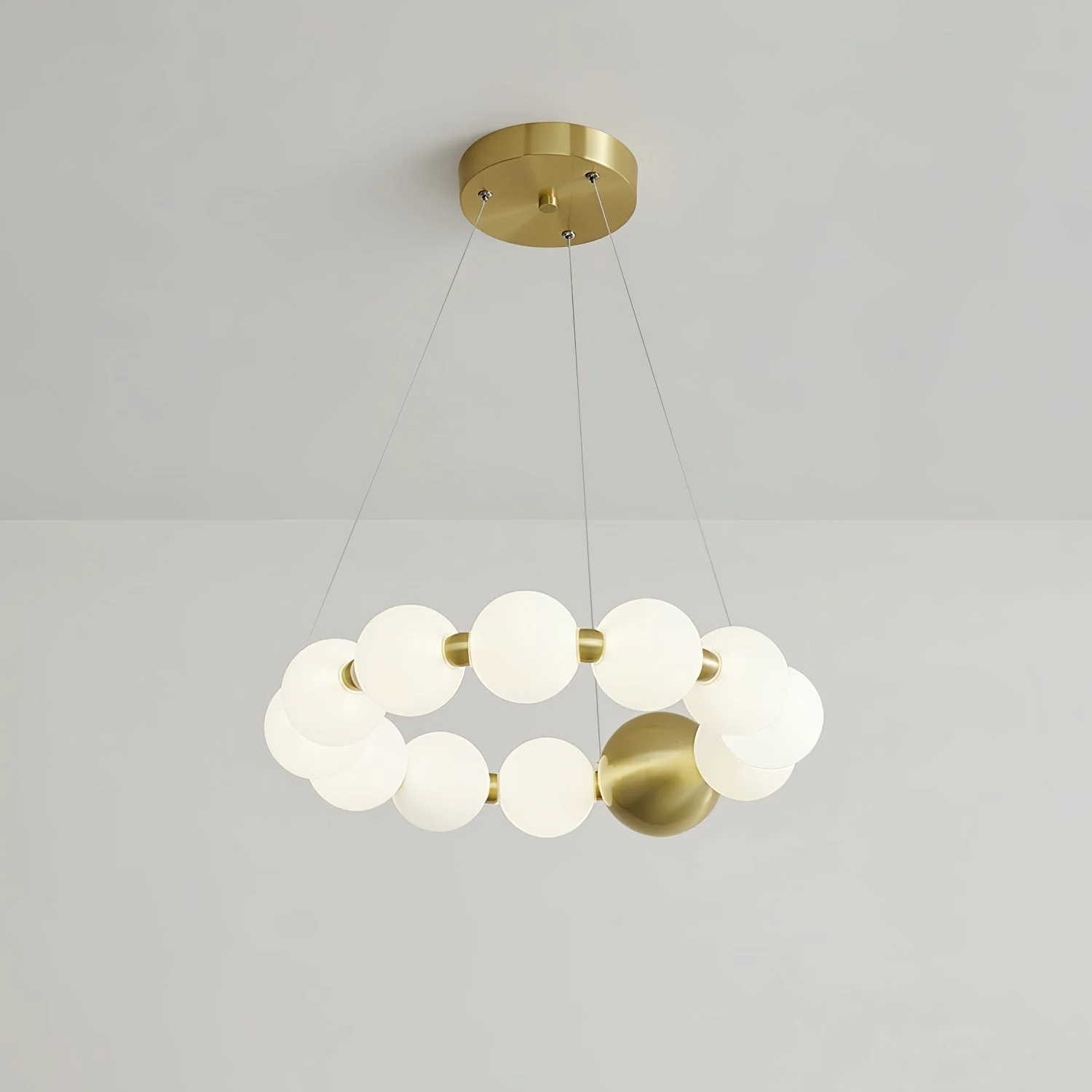 Cetalan Elegance Art Pearls Plastic Chandelier - Image 8