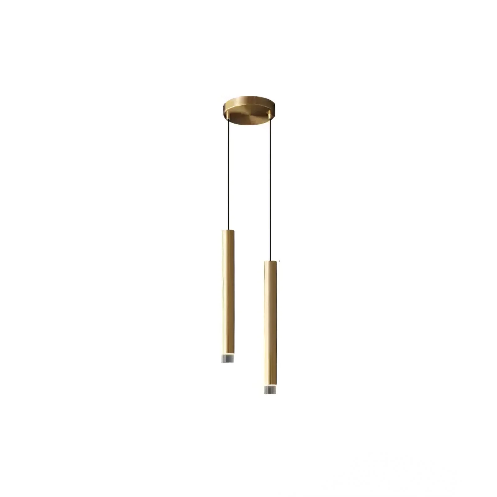 Cetheel Modern Minimalist Brass Plastic Pendant Light - Image 6