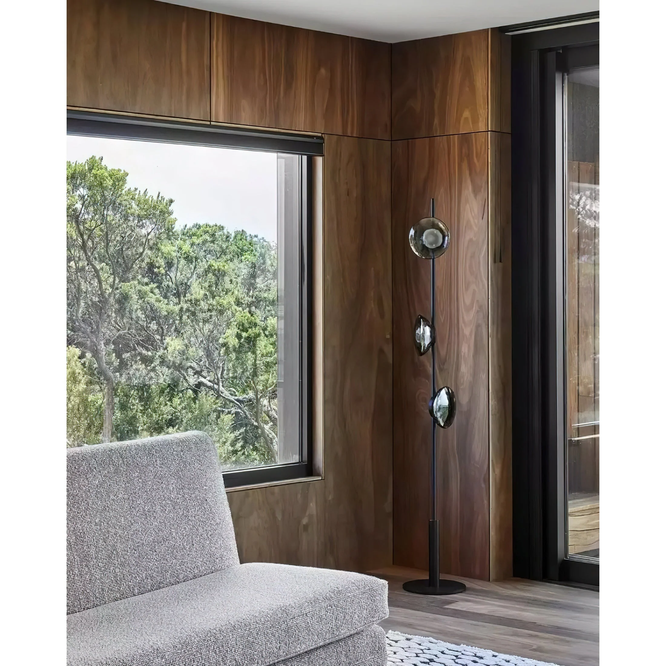 Ceto Modern Glass Floor Lamp - Image 7